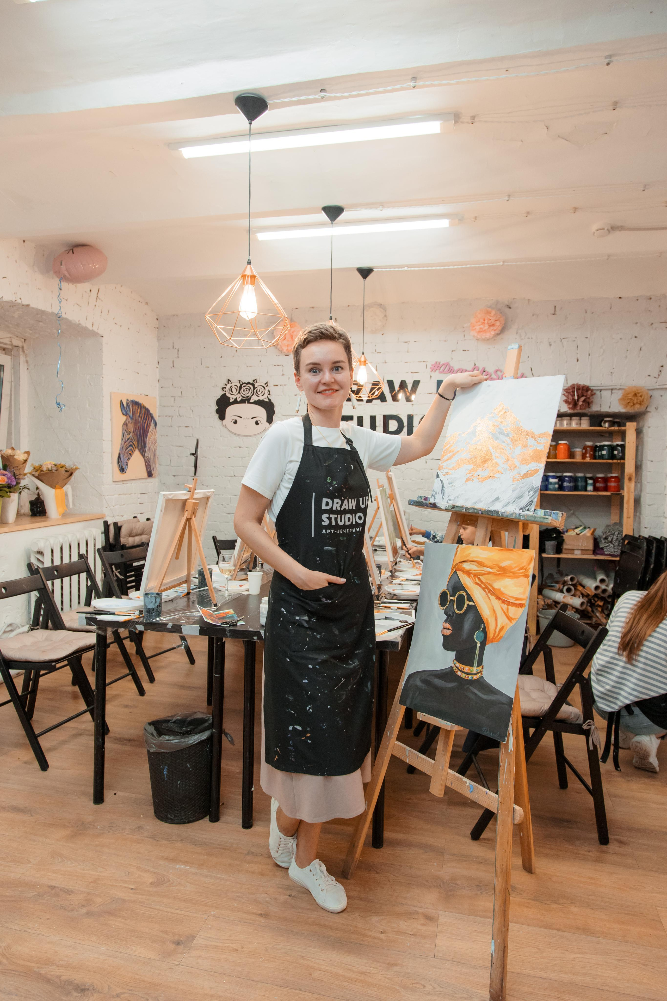 Мастер-класс по рисованию Draw-Up Studio. Свадебный и репортажный фотограф (Москва, Королев и другие)