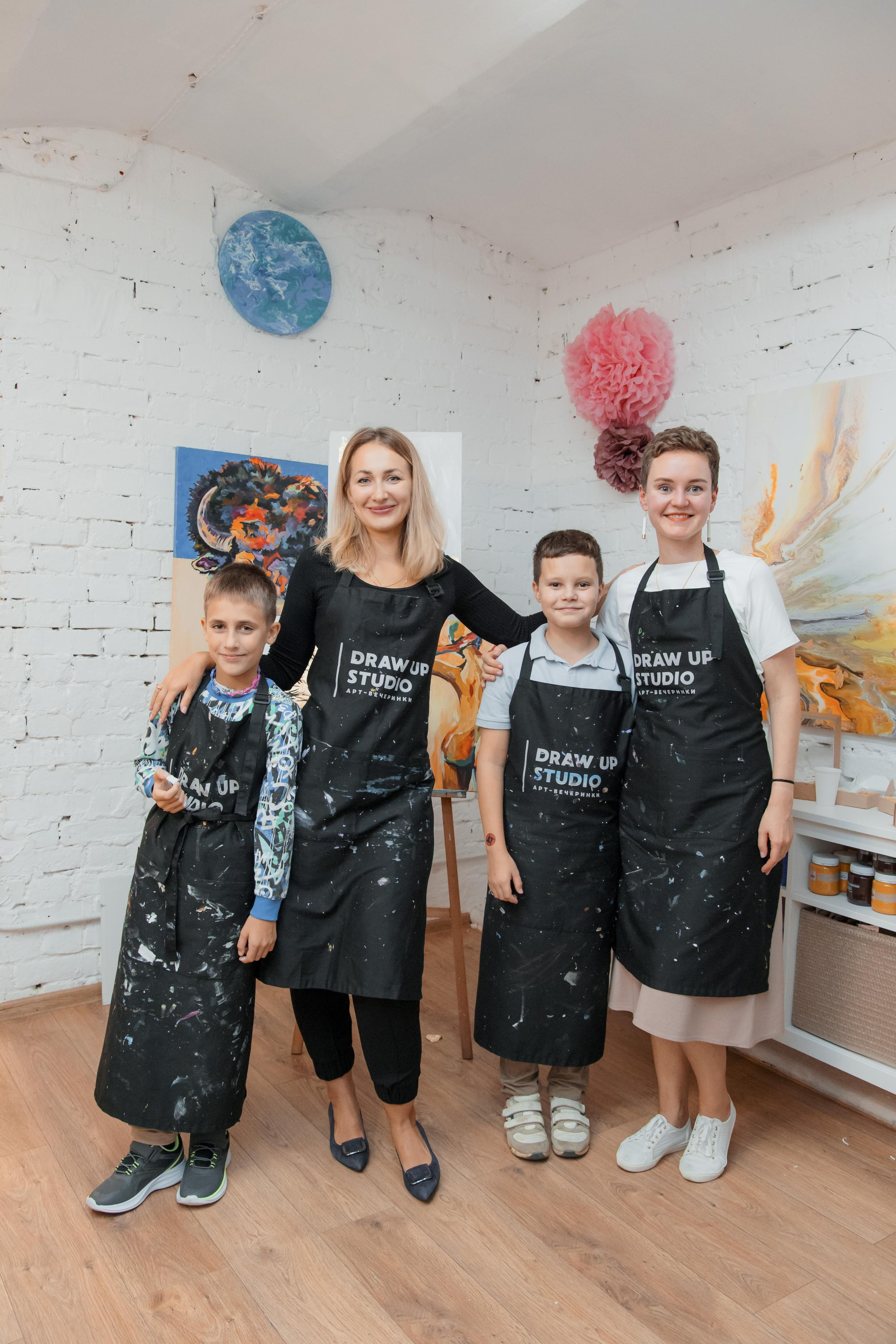 Мастер-класс по рисованию Draw-Up Studio. Свадебный и репортажный фотограф (Москва, Королев и другие)