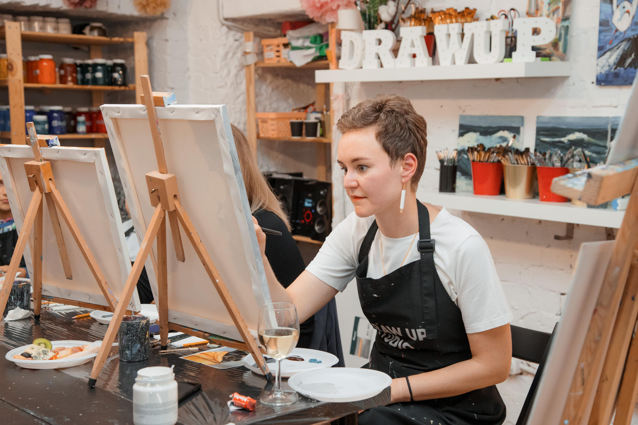 Мастер-класс по рисованию Draw-Up Studio. Свадебный и репортажный фотограф (Москва, Королев и другие)