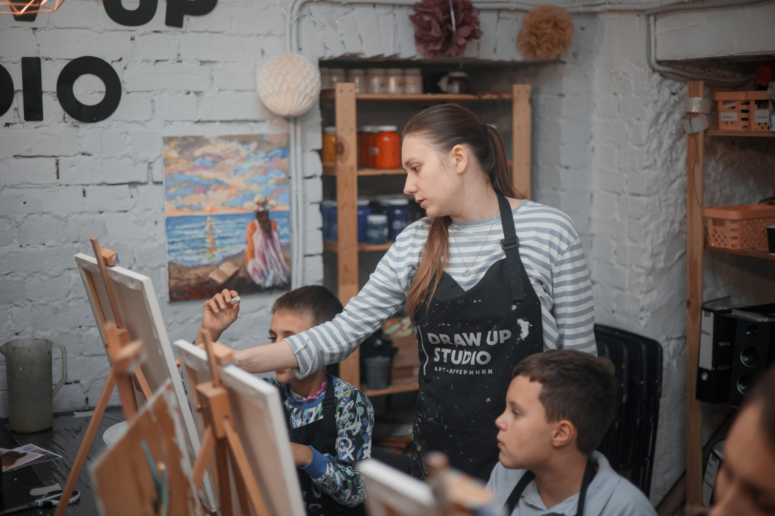 Мастер-класс по рисованию Draw-Up Studio. Свадебный и репортажный фотограф (Москва, Королев и другие)