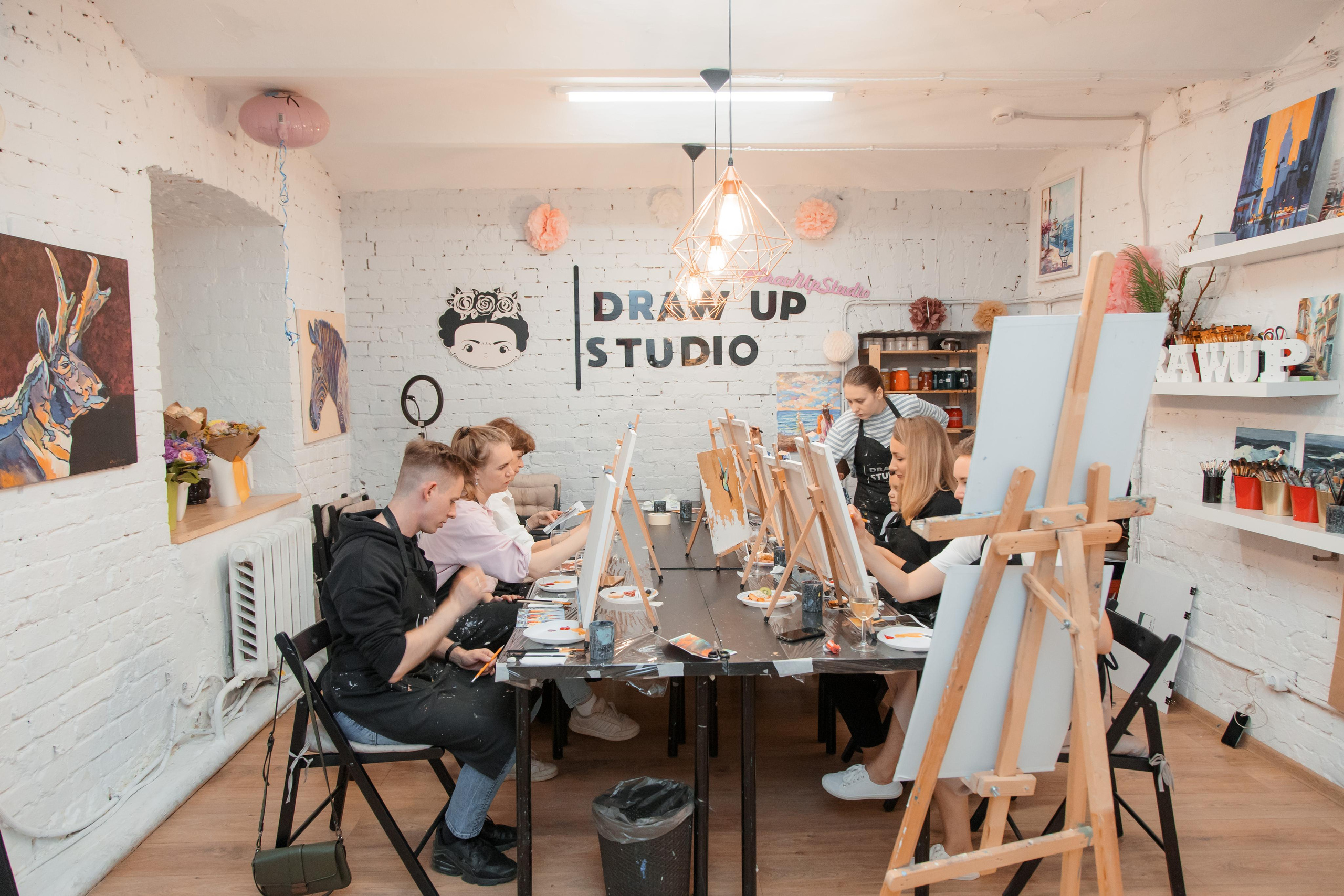 Мастер-класс по рисованию Draw-Up Studio. Свадебный и репортажный фотограф (Москва, Королев и другие)