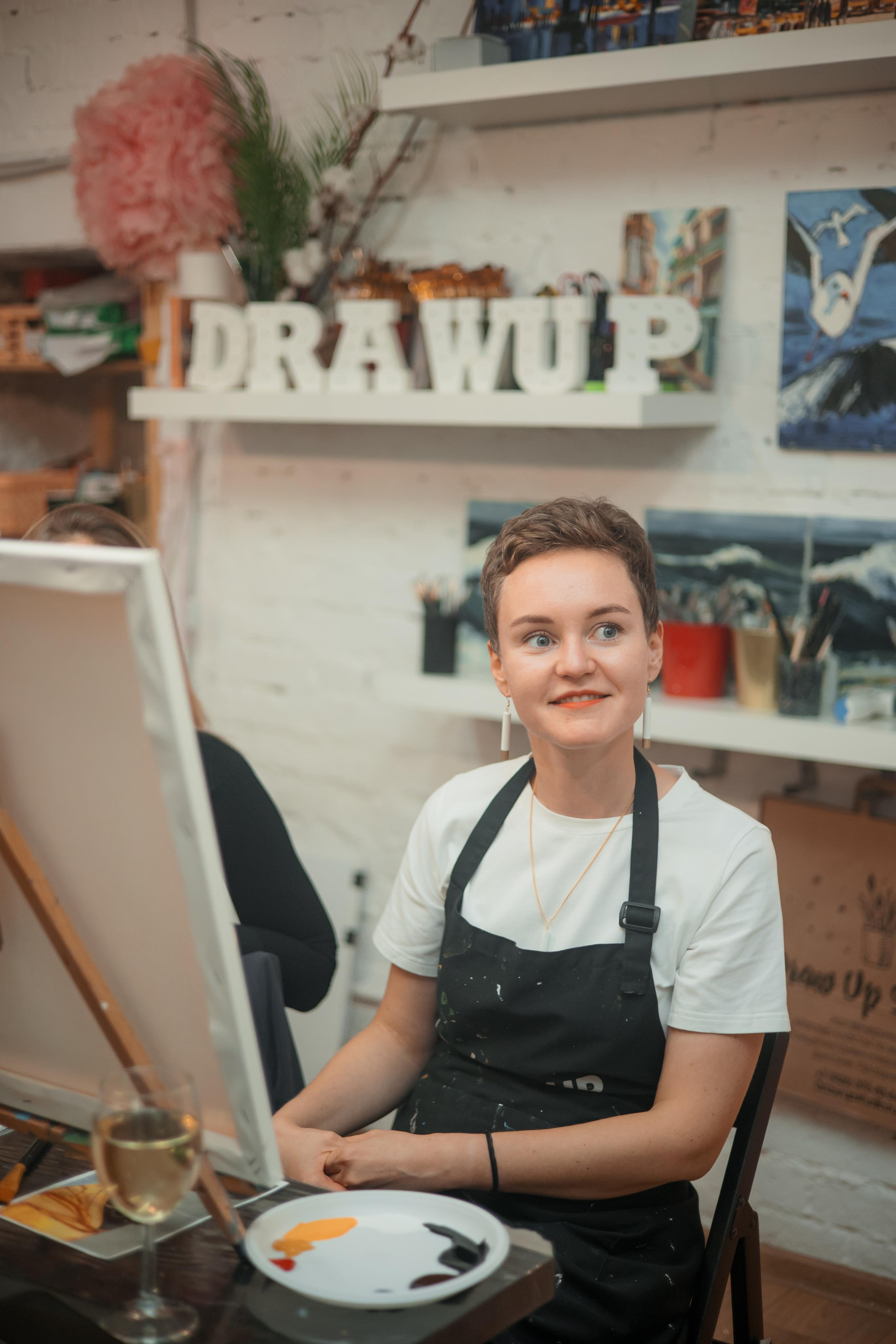 Мастер-класс по рисованию Draw-Up Studio. Свадебный и репортажный фотограф (Москва, Королев и другие)