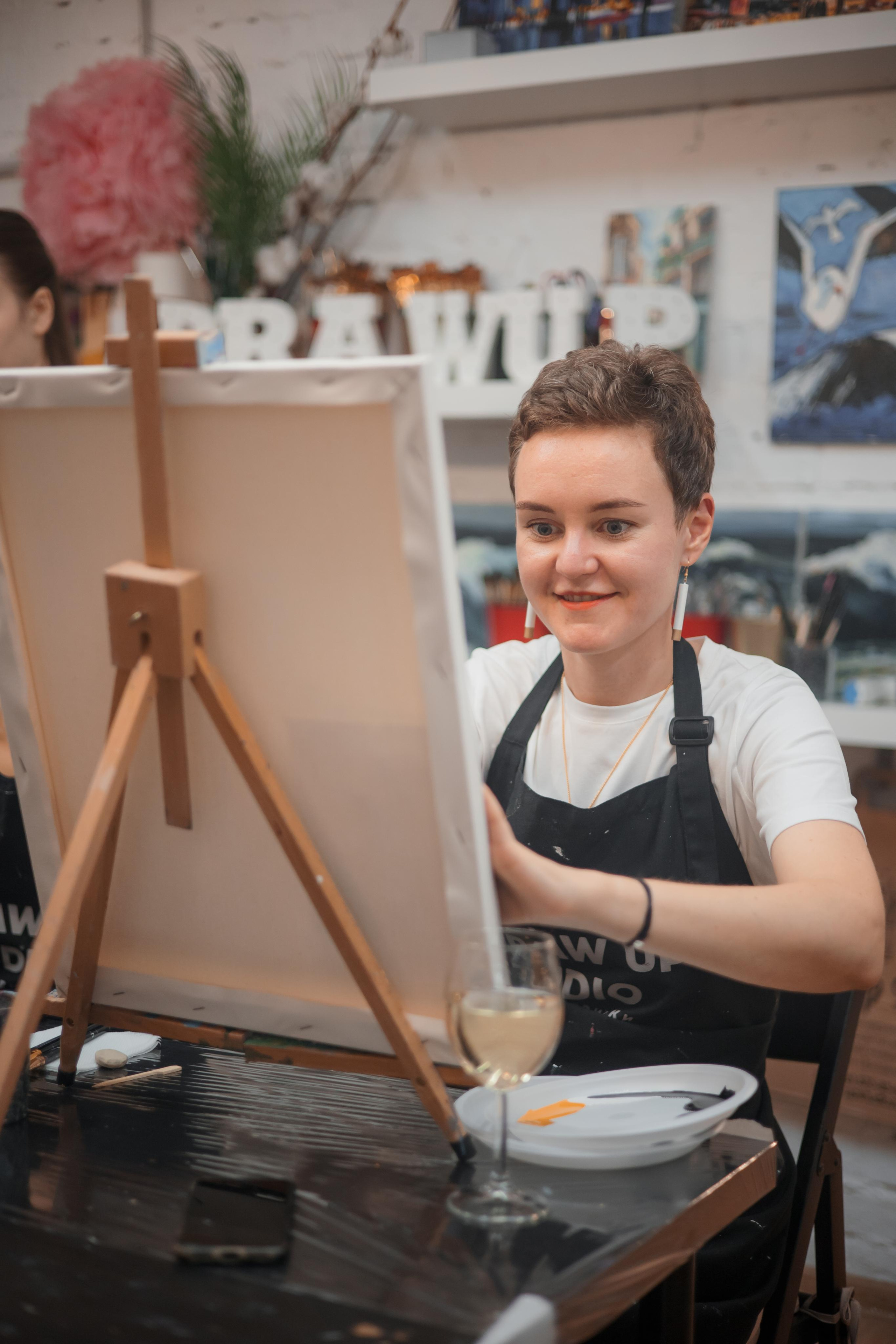 Мастер-класс по рисованию Draw-Up Studio. Свадебный и репортажный фотограф (Москва, Королев и другие)