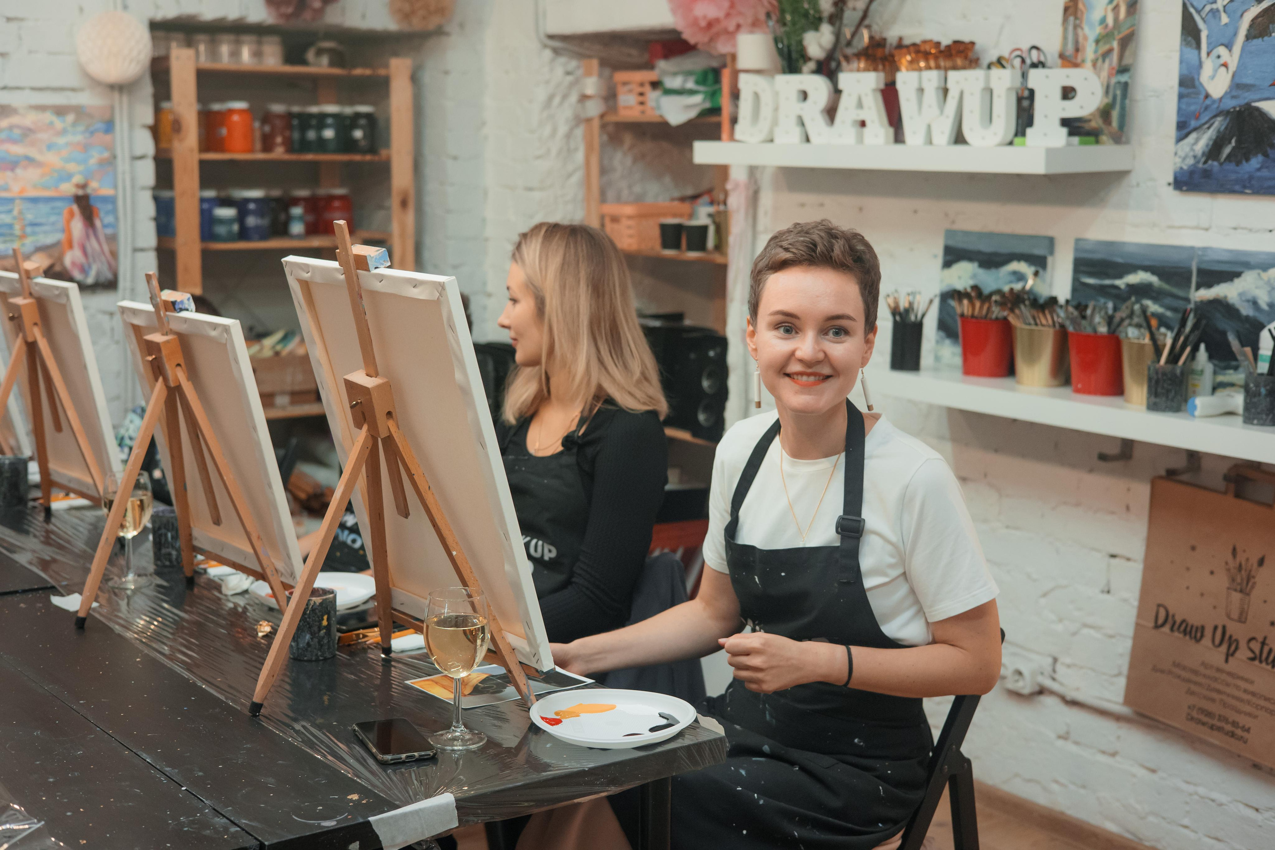 Мастер-класс по рисованию Draw-Up Studio. Свадебный и репортажный фотограф (Москва, Королев и другие)