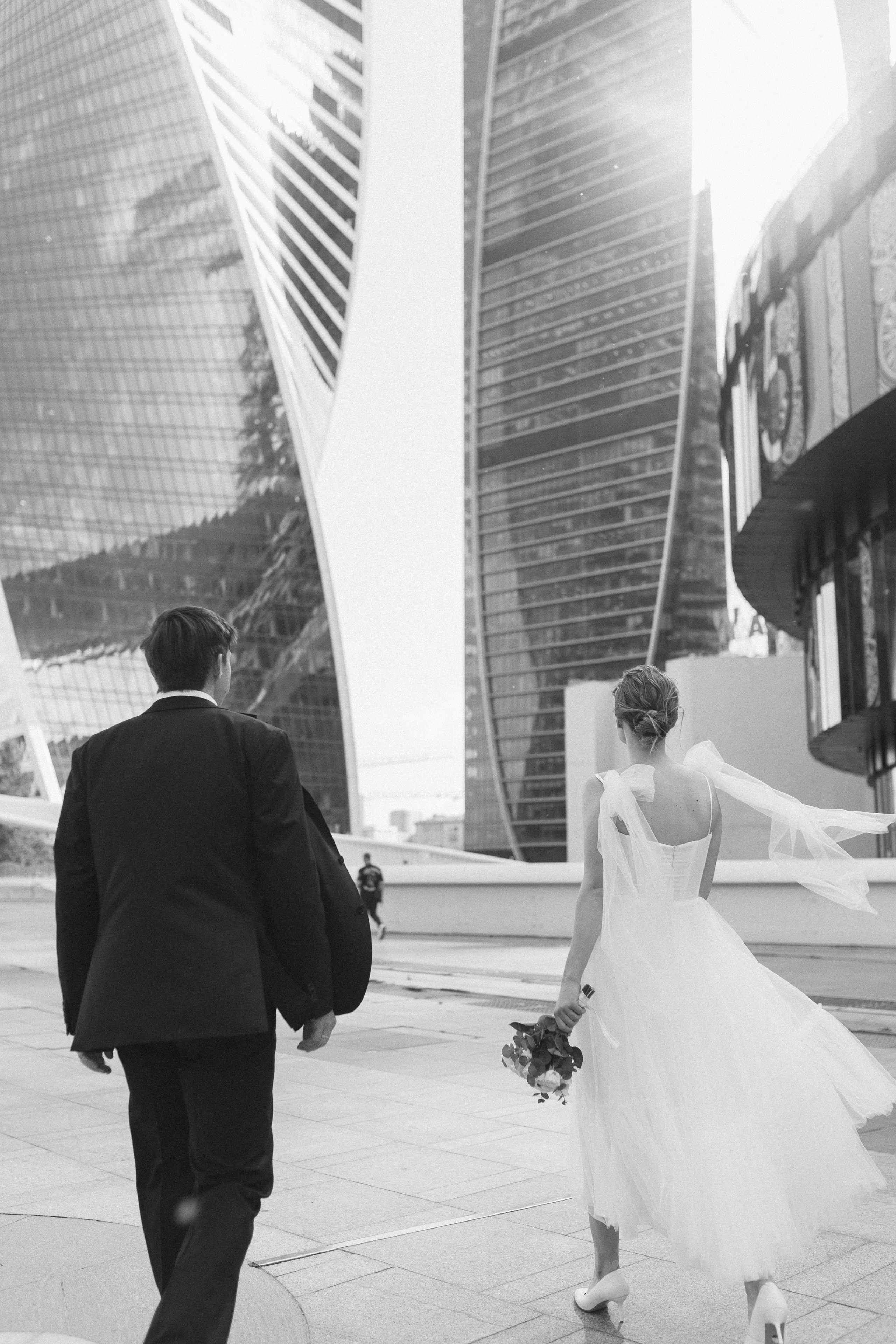 Свадебная фотосессия в Москва-Сити/регистрация в Panorama 360. Свадебный фотограф в Москве Мария Крош