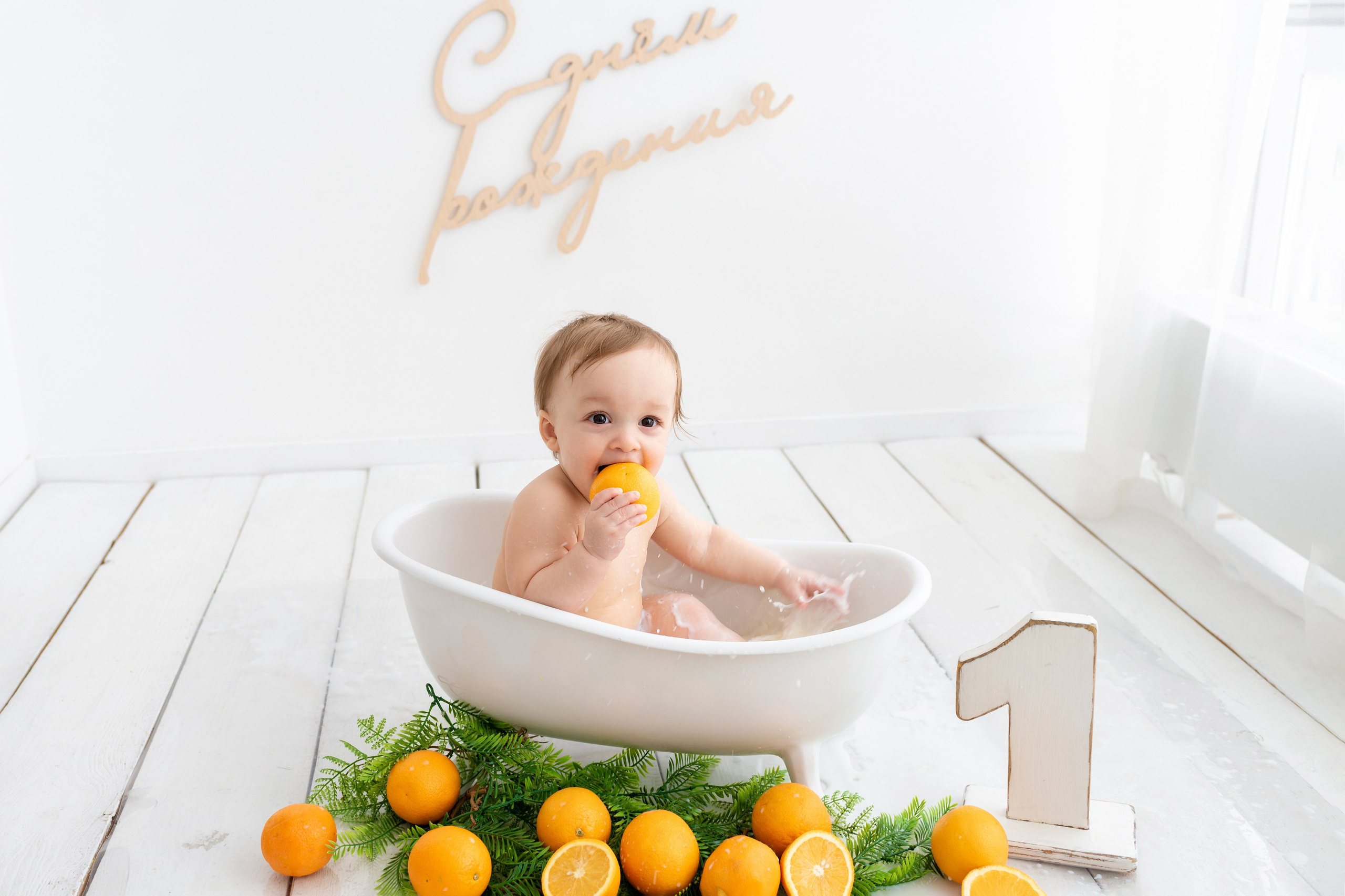 Фотосессия на годик для Жени. Детский фотограф новорождённых в Барнауле Ксения Хомкина