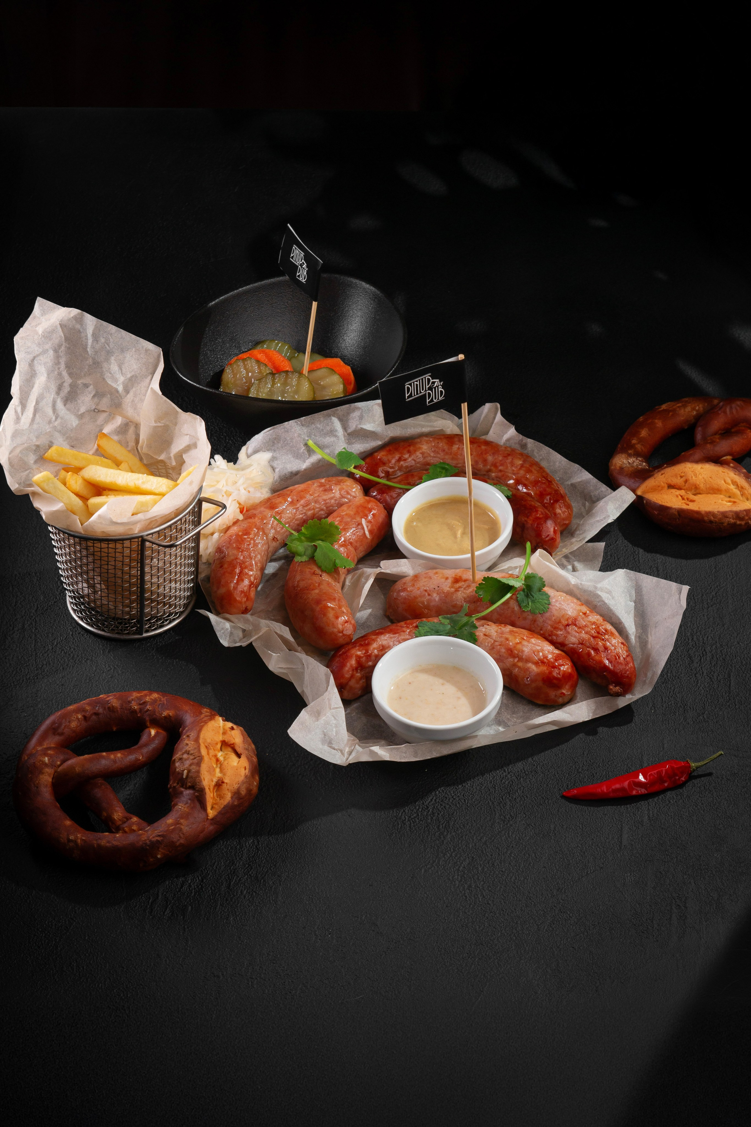 Съемка новинок меню для «PinUp Pub» г. Саратов. Фуд фотограф Саратов | Фото еды для меню, сайта и доставки