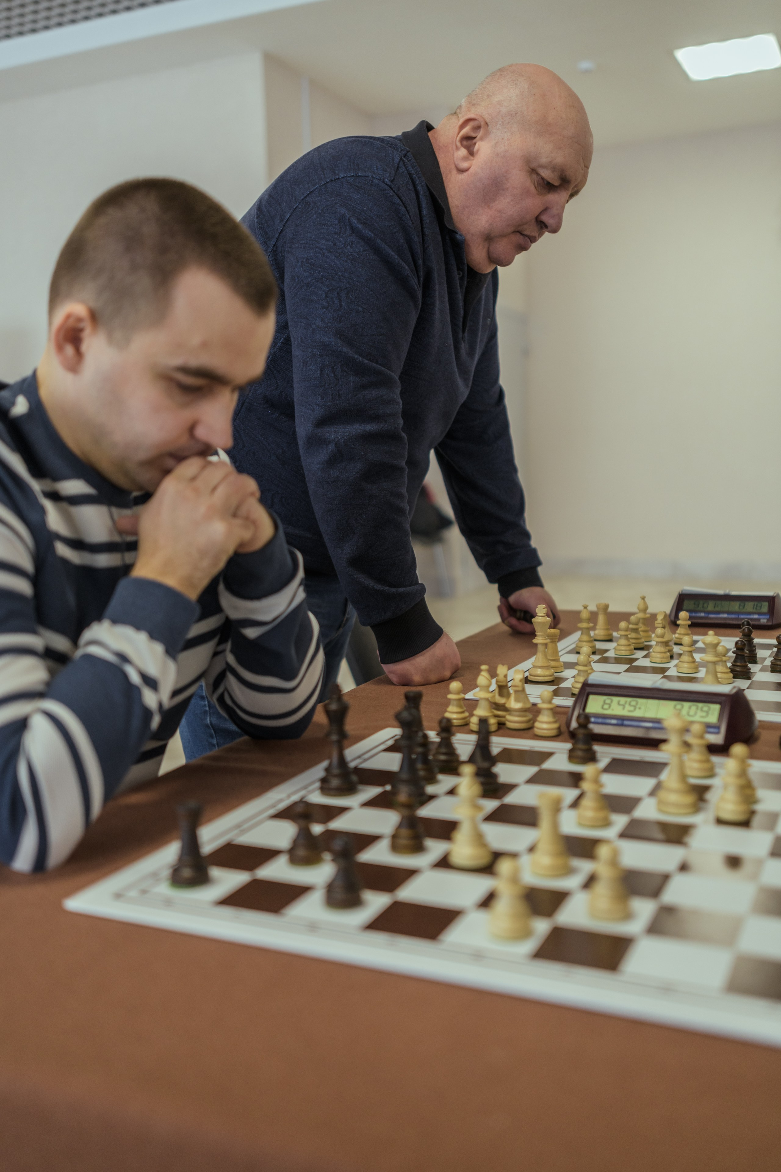 Первенство ОАО «Мозырский НПЗ» по шахматам. Репортажный фотограф Владимир Беляй