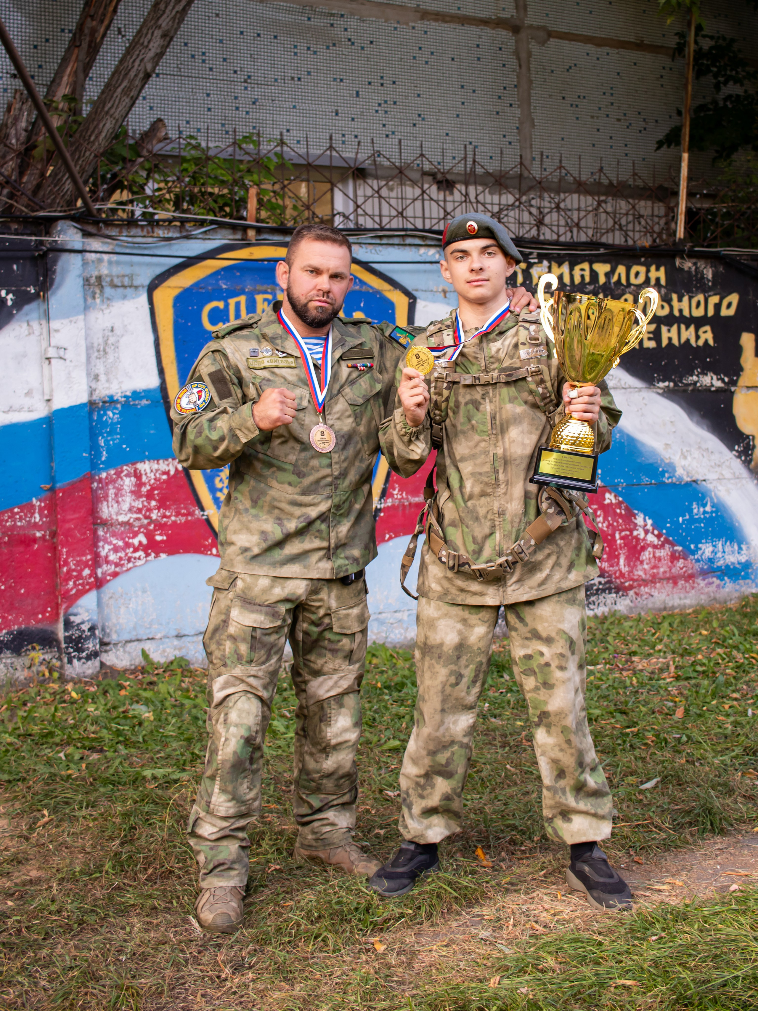 Триатлон «Юный спецназовец» в Сатурне: победы команды ЦСПВ «Витязь»