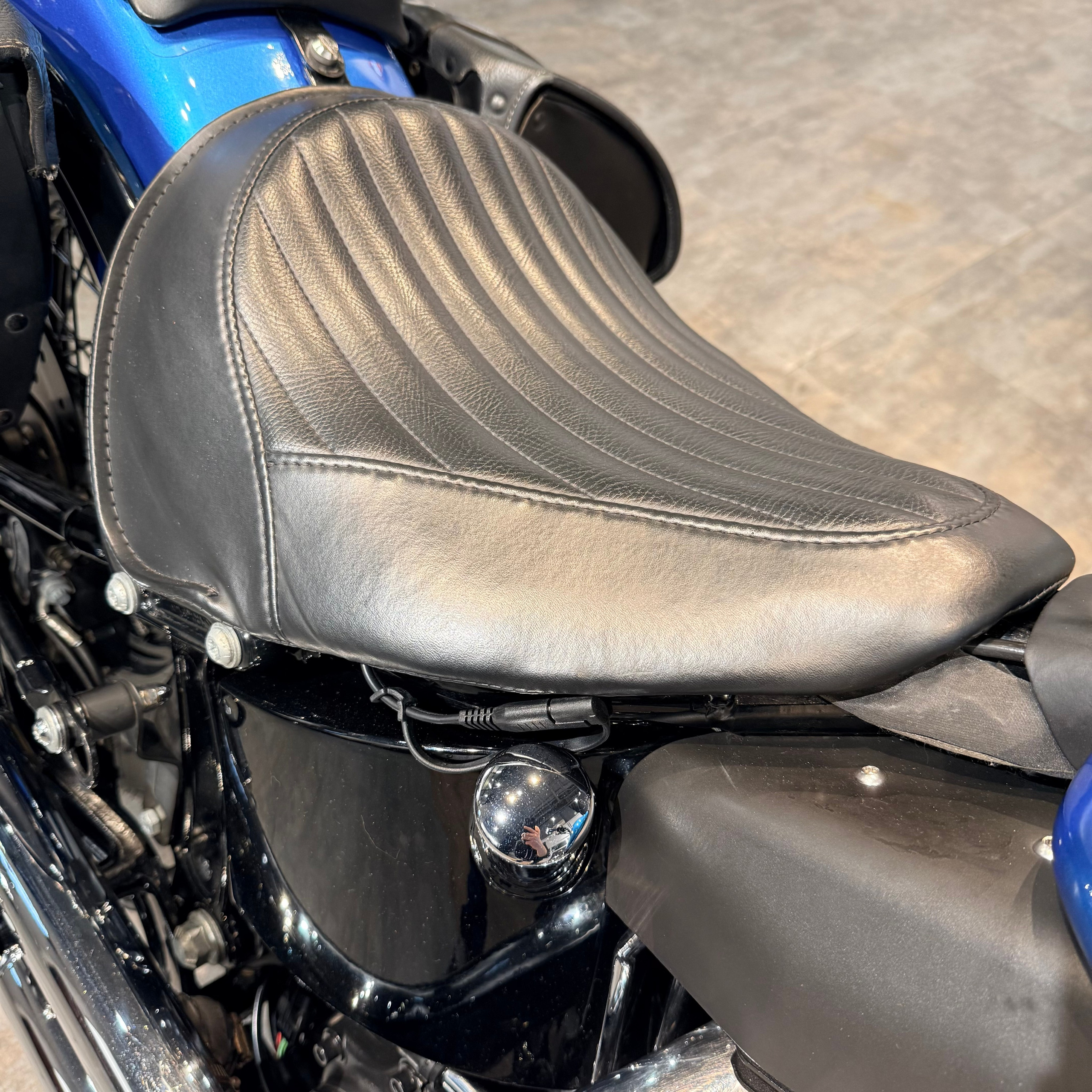 2013 HD Softail Slim ABS Big Blue Pearl (VIN *5HD*7751). Hello Davidson, Москва. Только хорошие мотоциклы…