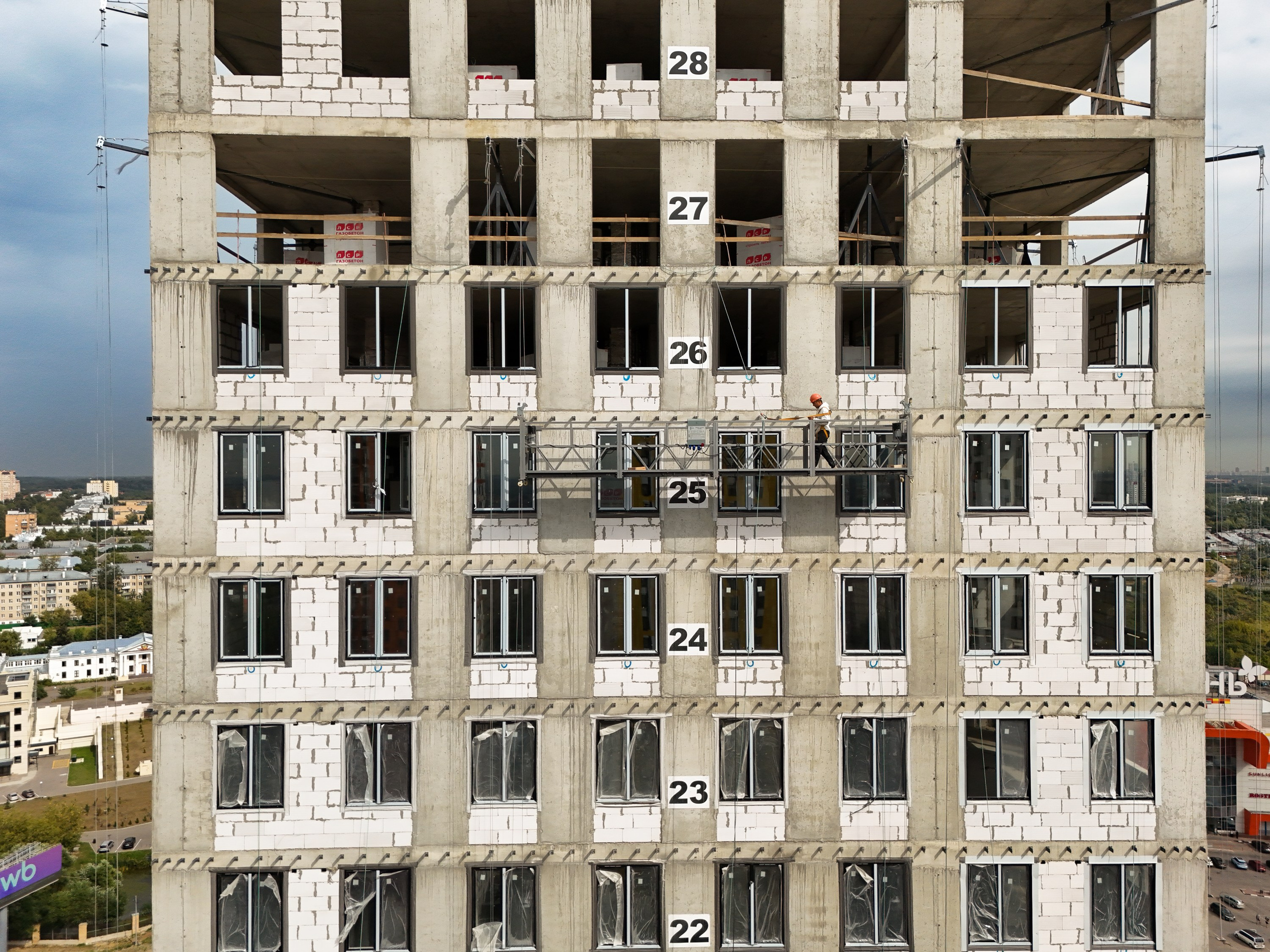 Архитектура и недвижимость. Ход строительства. Съемка с дрона. Профессиональное решение для частных лиц и бизнеса