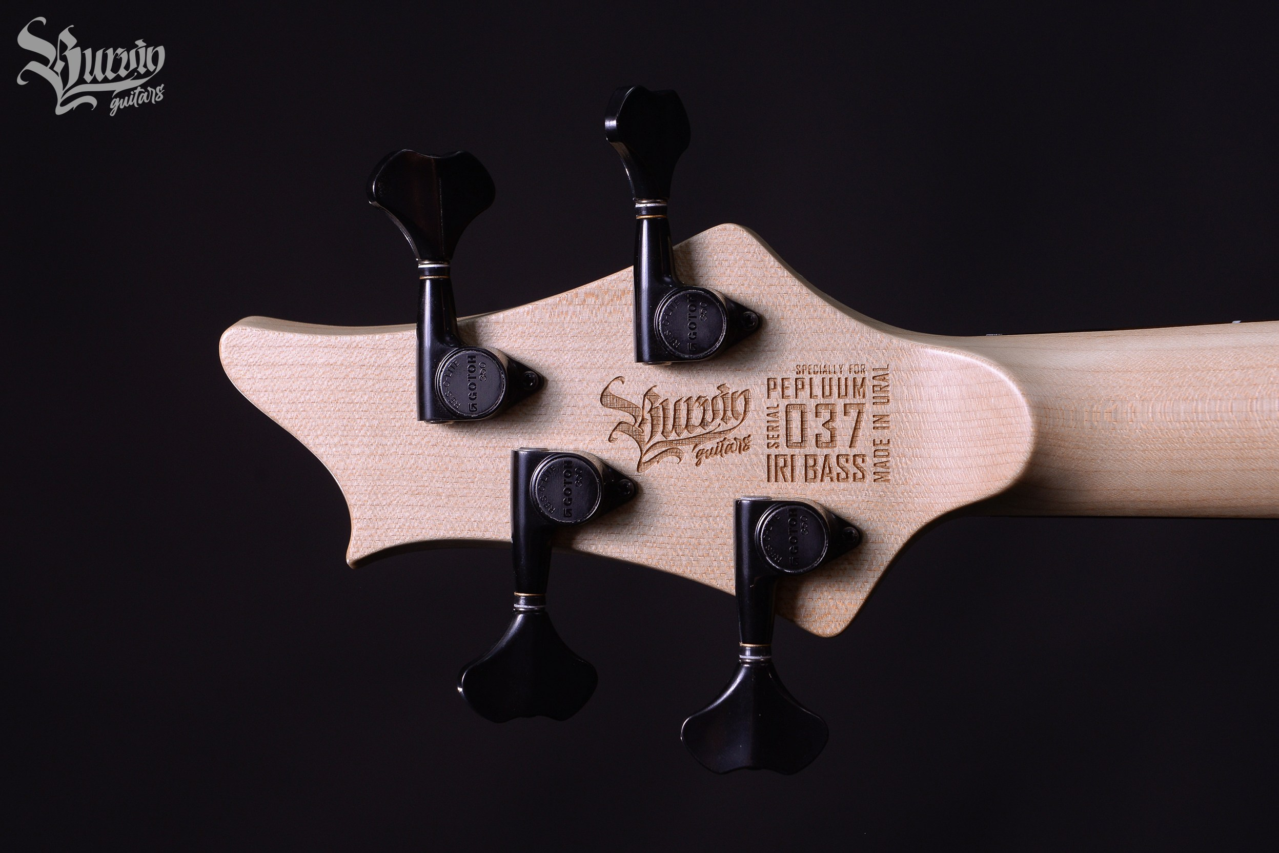 037 IRI bass. Master of making guitars and basses to order