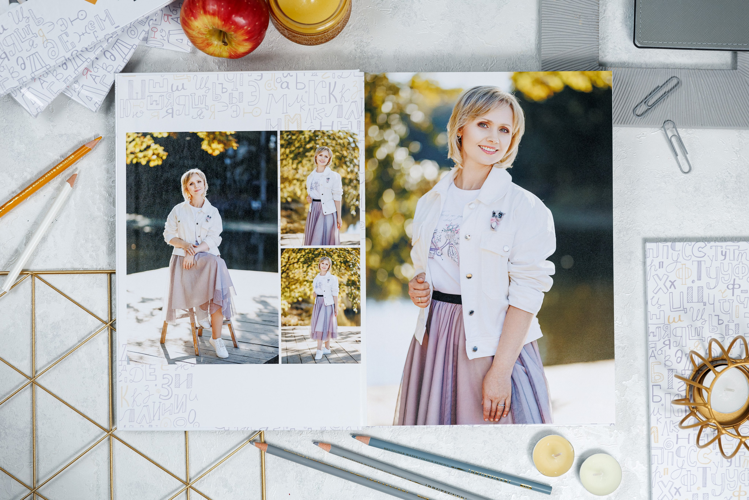 Выпускные альбомы 4 класс. Семейный и детский фотограф Комина Елена, Власиха, Одинцово