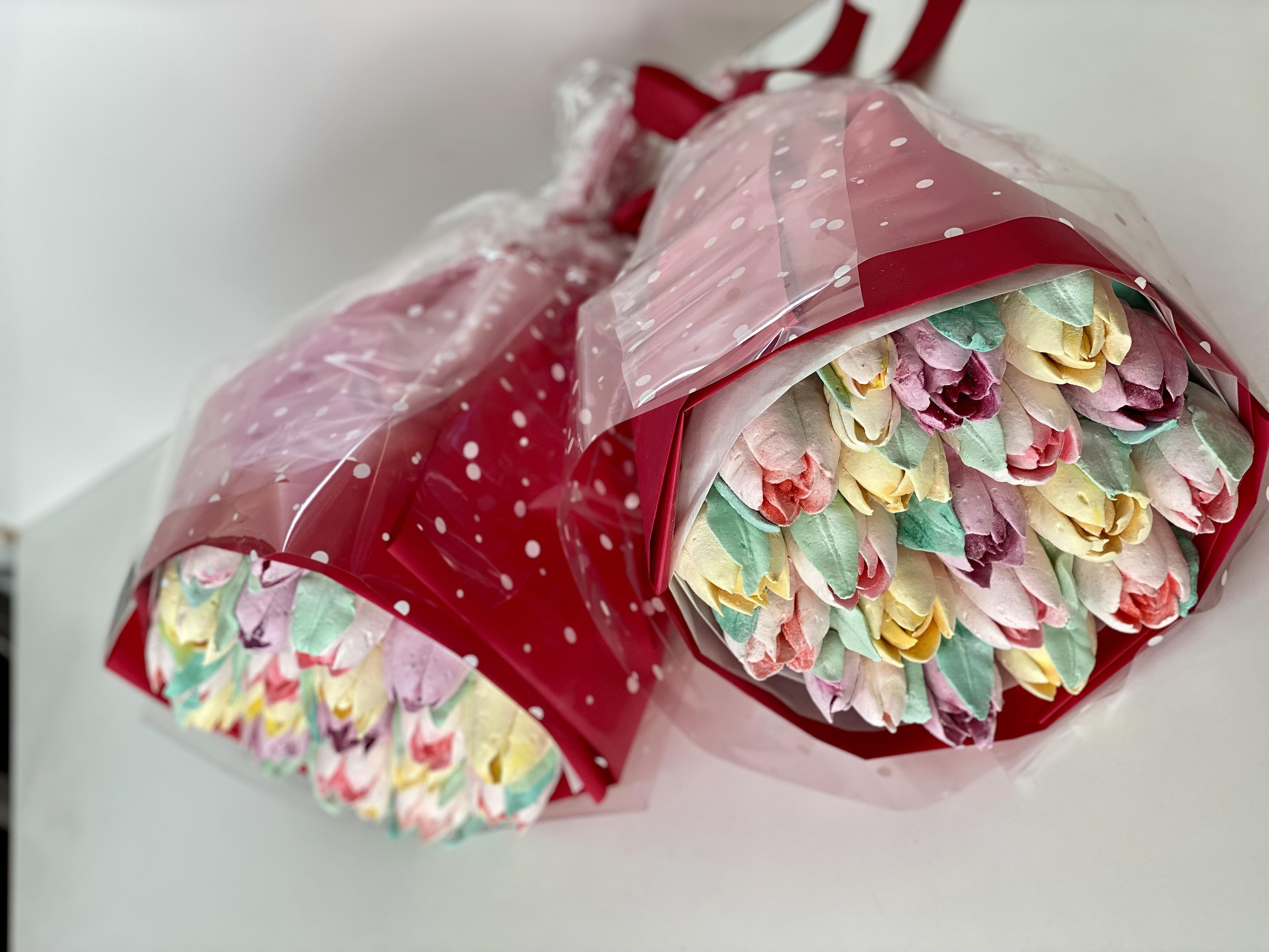 Букеты. Katyasugarsugar капкейки, зефир, торты Москва