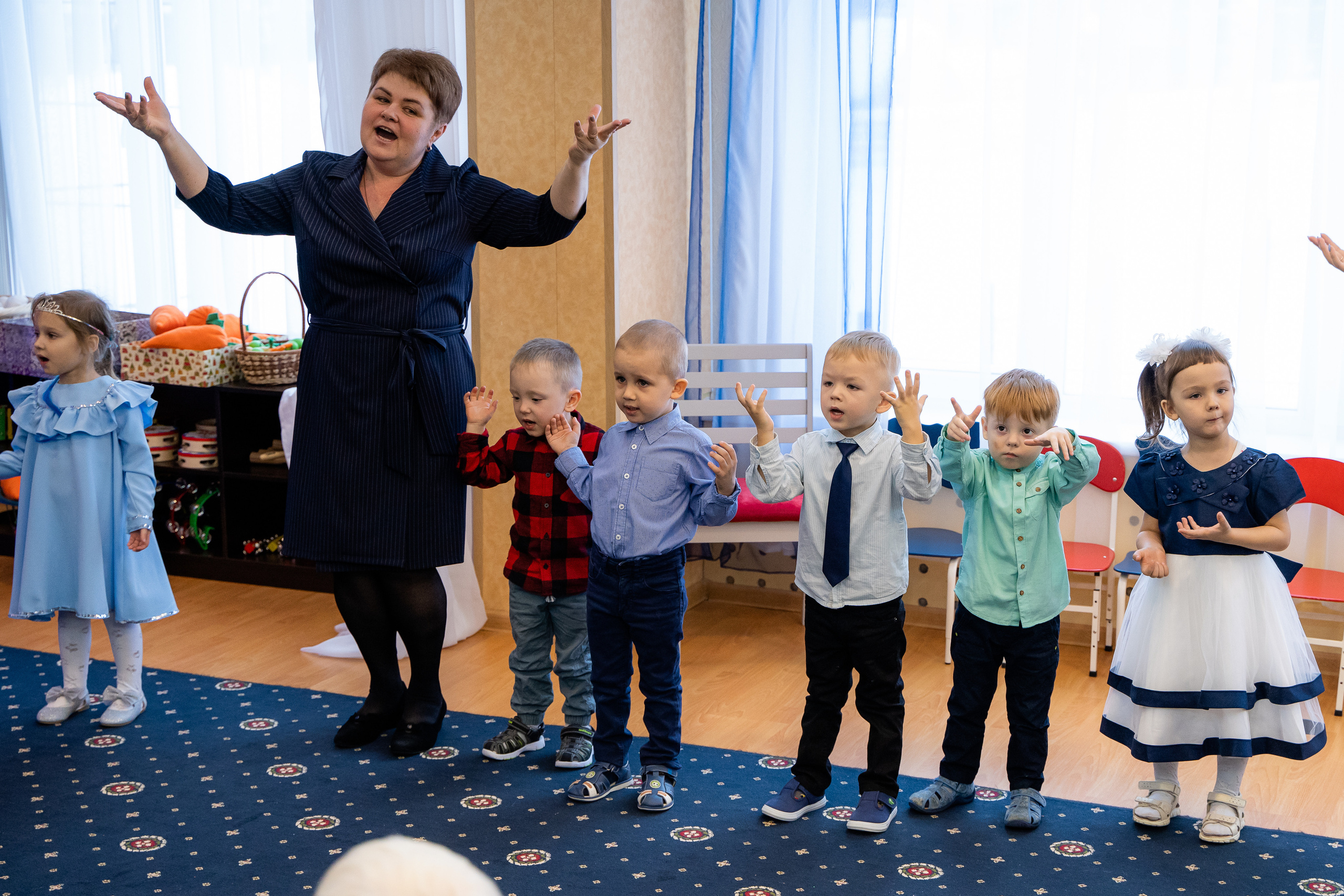 Репортажная съемка. Утренник в д/саду. Фотограф Ольга Шупель