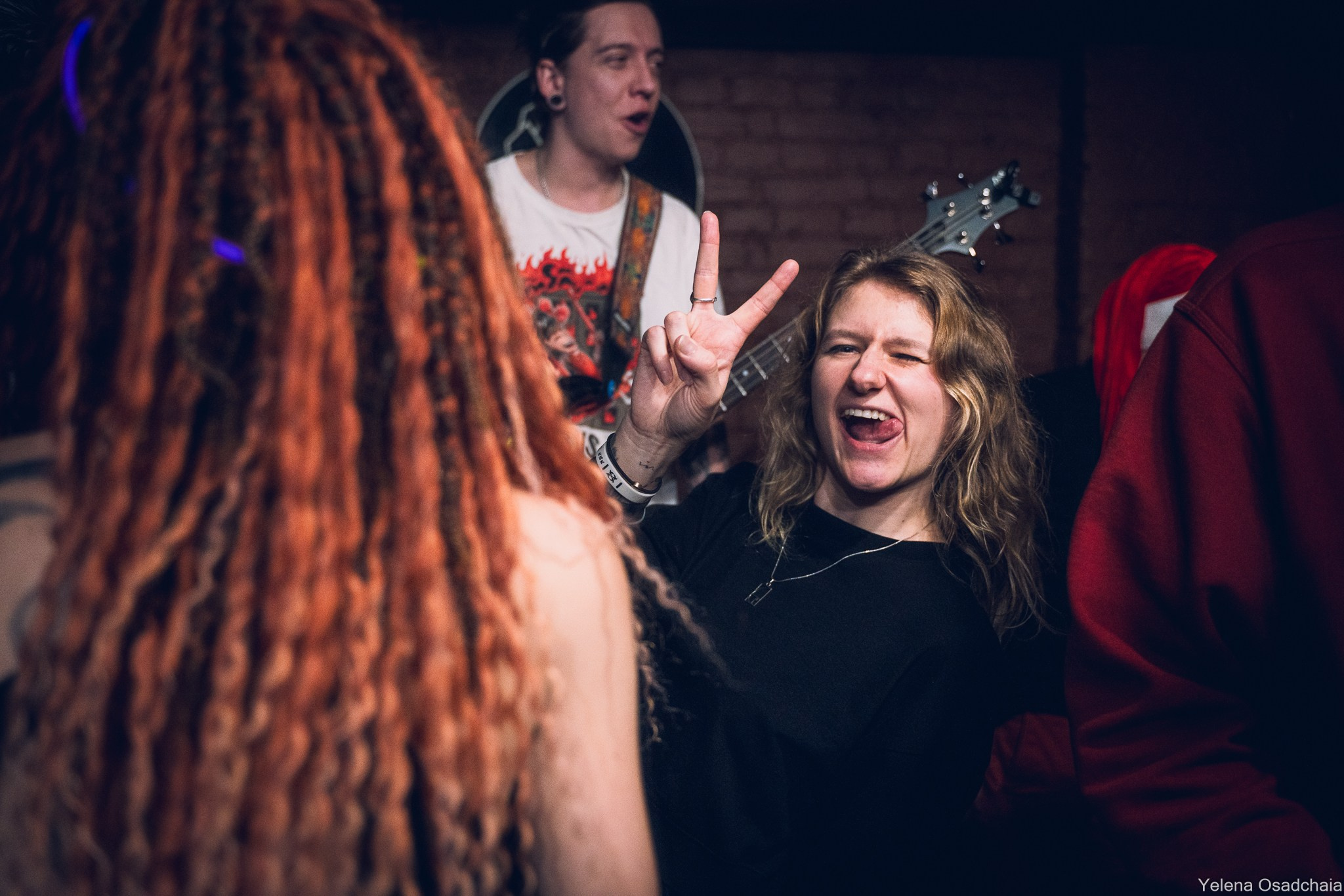 Новый год со старыми друзьями. Елена Осадчая — фотографирую музыку на сцене и в жизни