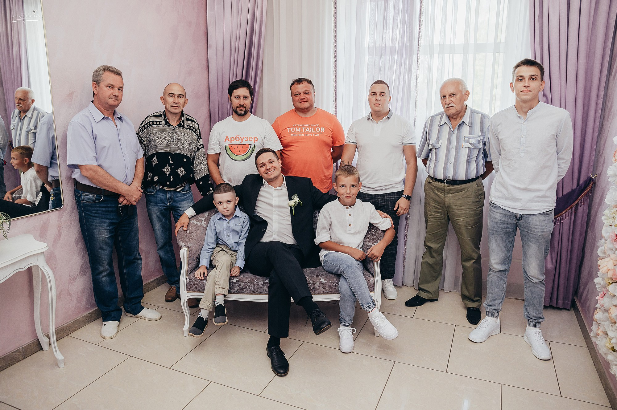 Свадебная фотосессия красивой пары. Свадебный фотограф в Дубне Алексей Фонарёв