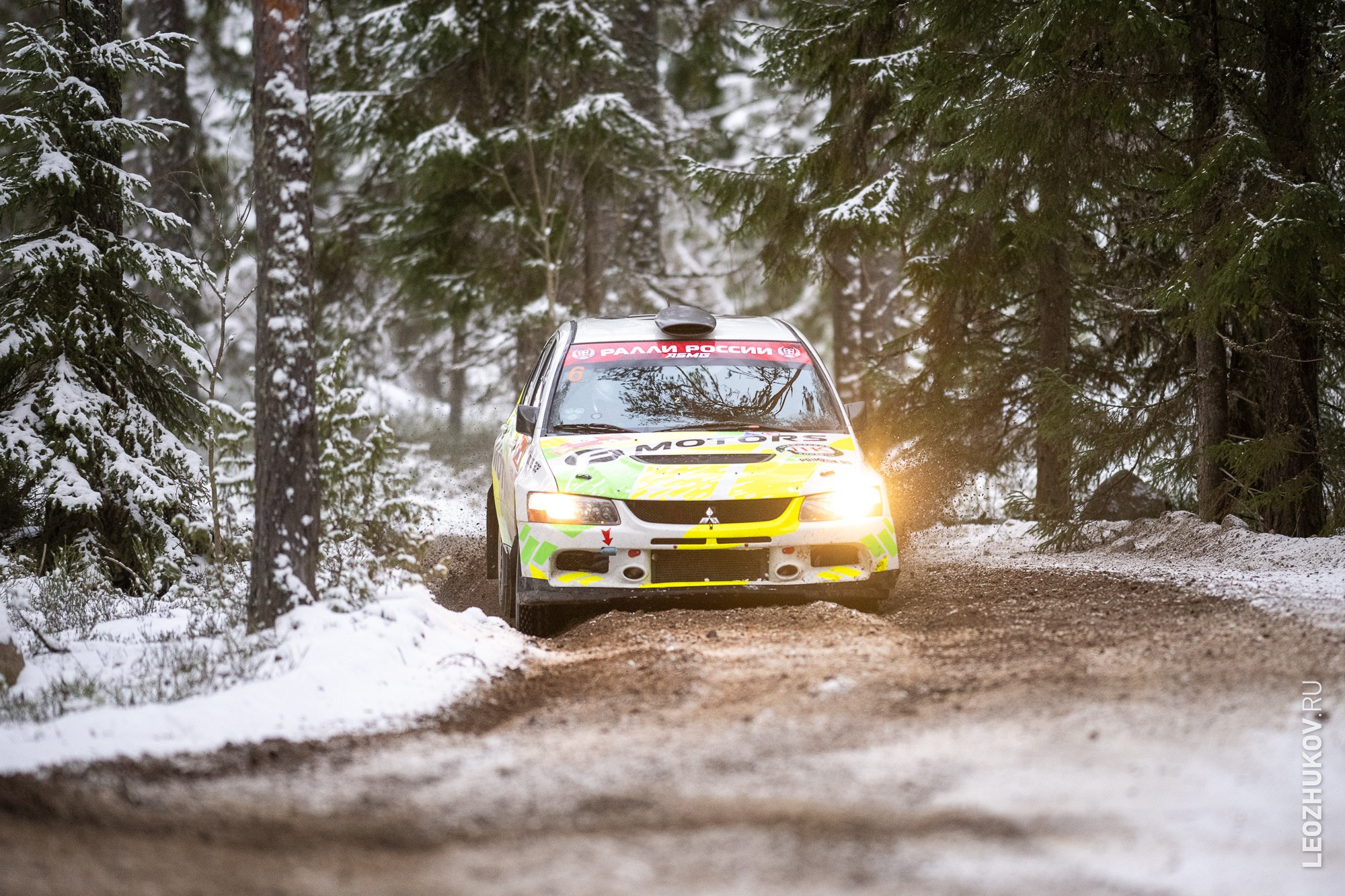 Rally Vyborg 2024. Sports photographer Leonid Zhukov