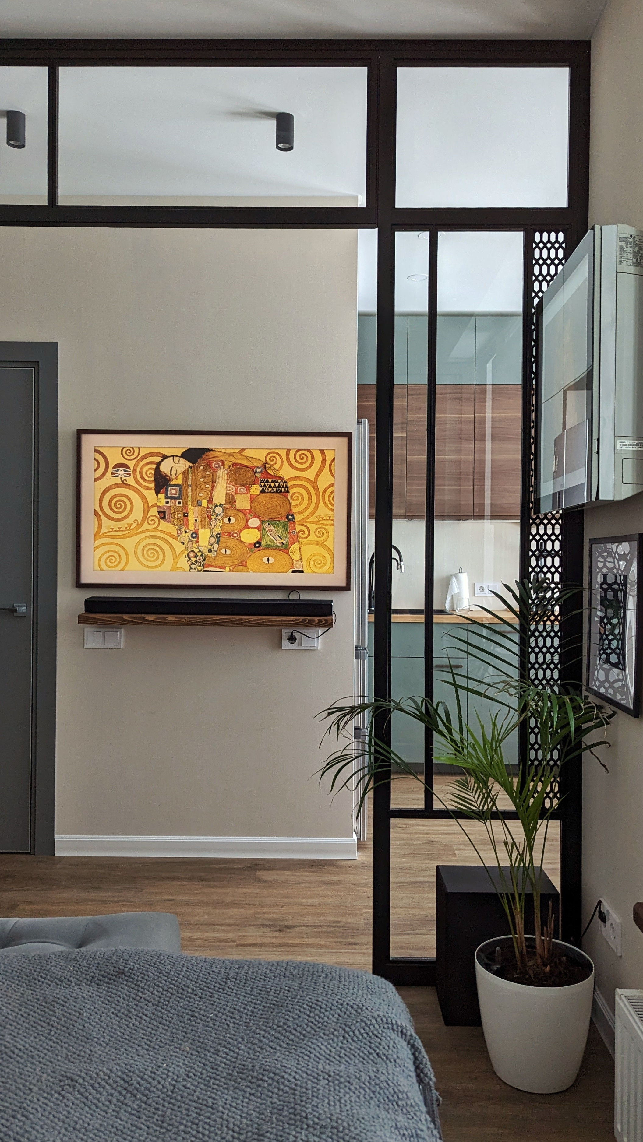 «Под тенью пальмы» 33кв.м, фото. Дизайнер интерьеров Olala interior design