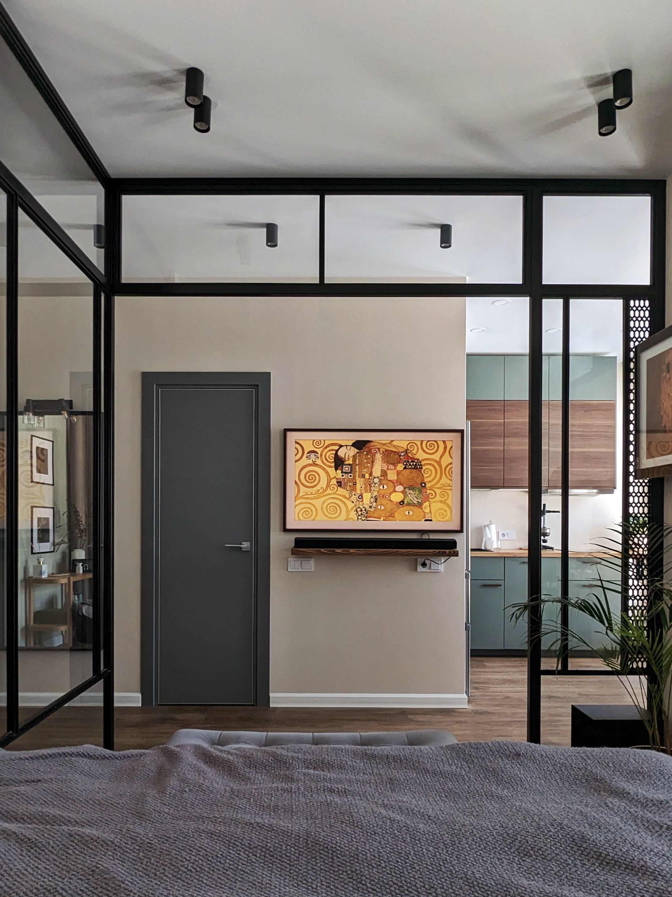 «Под тенью пальмы» 33кв.м, фото. Дизайнер интерьеров Olala interior design