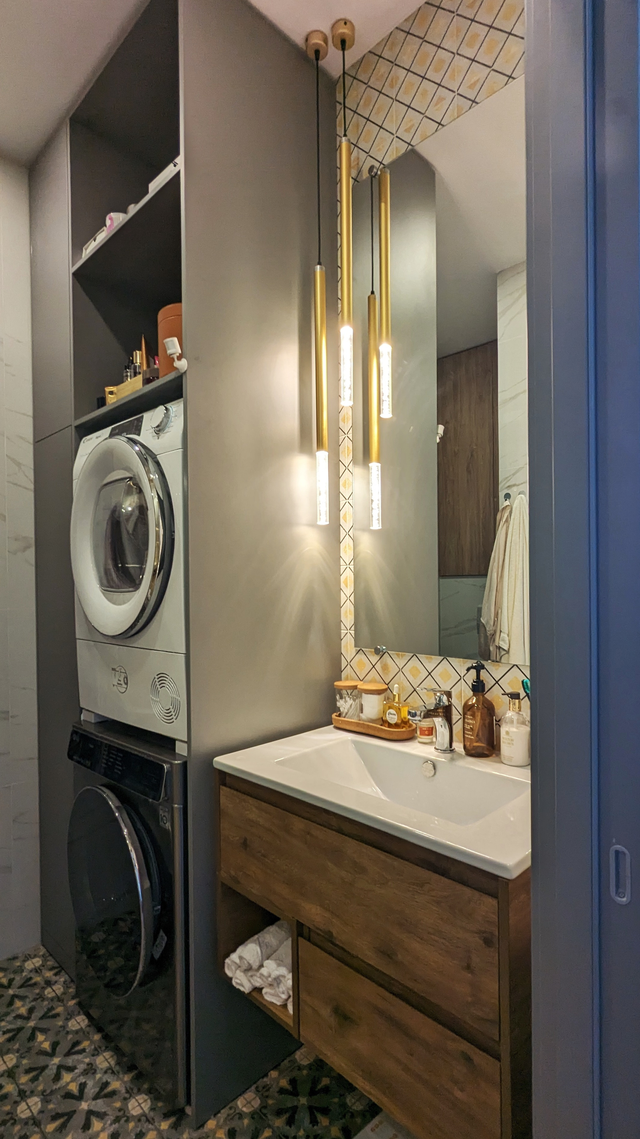 «Под тенью пальмы» 33кв.м, фото. Дизайнер интерьеров Olala interior design