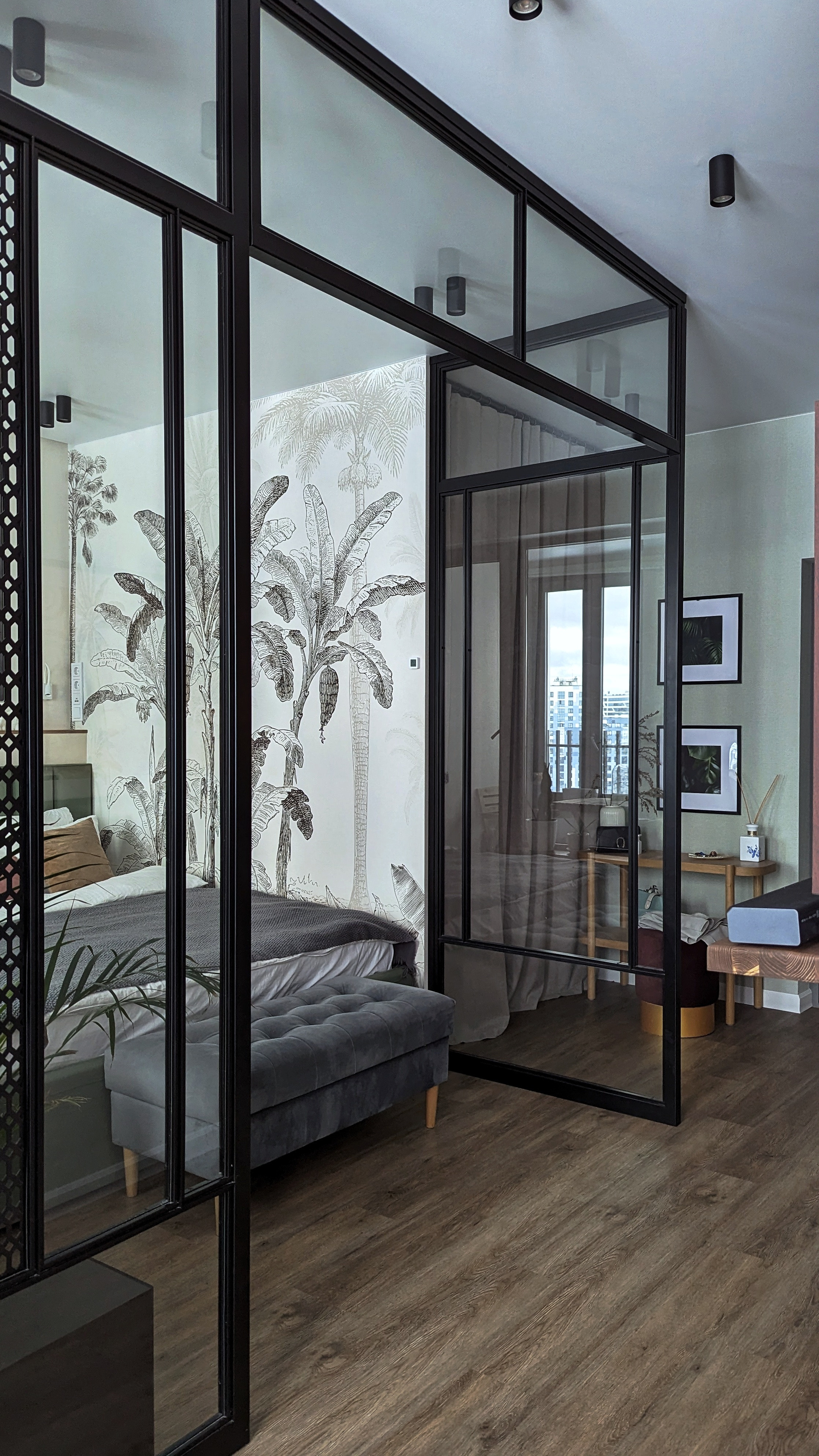 «Под тенью пальмы» 33кв.м, фото. Дизайнер интерьеров Olala interior design