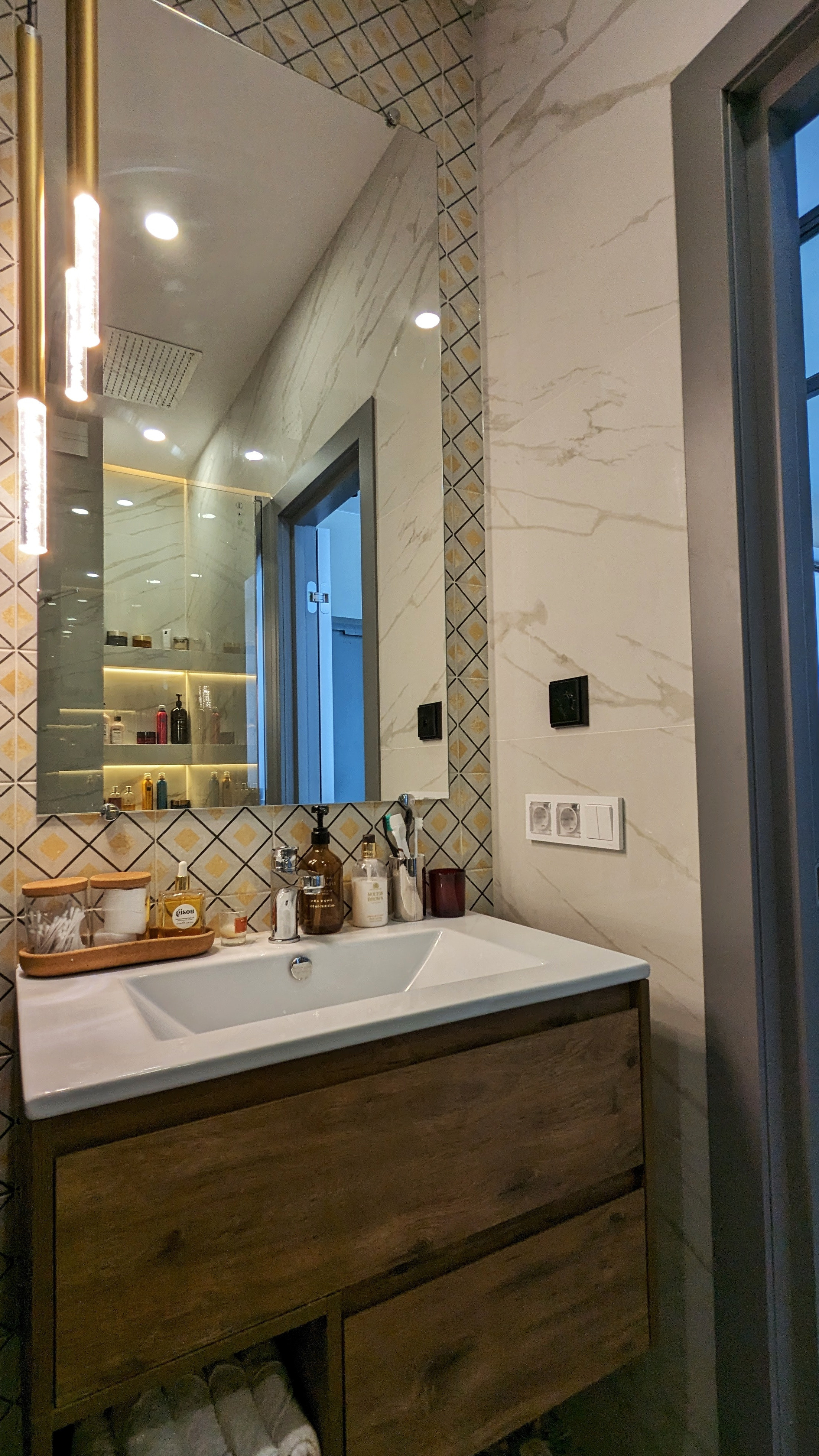 «Под тенью пальмы» 33кв.м, фото. Дизайнер интерьеров Olala interior design