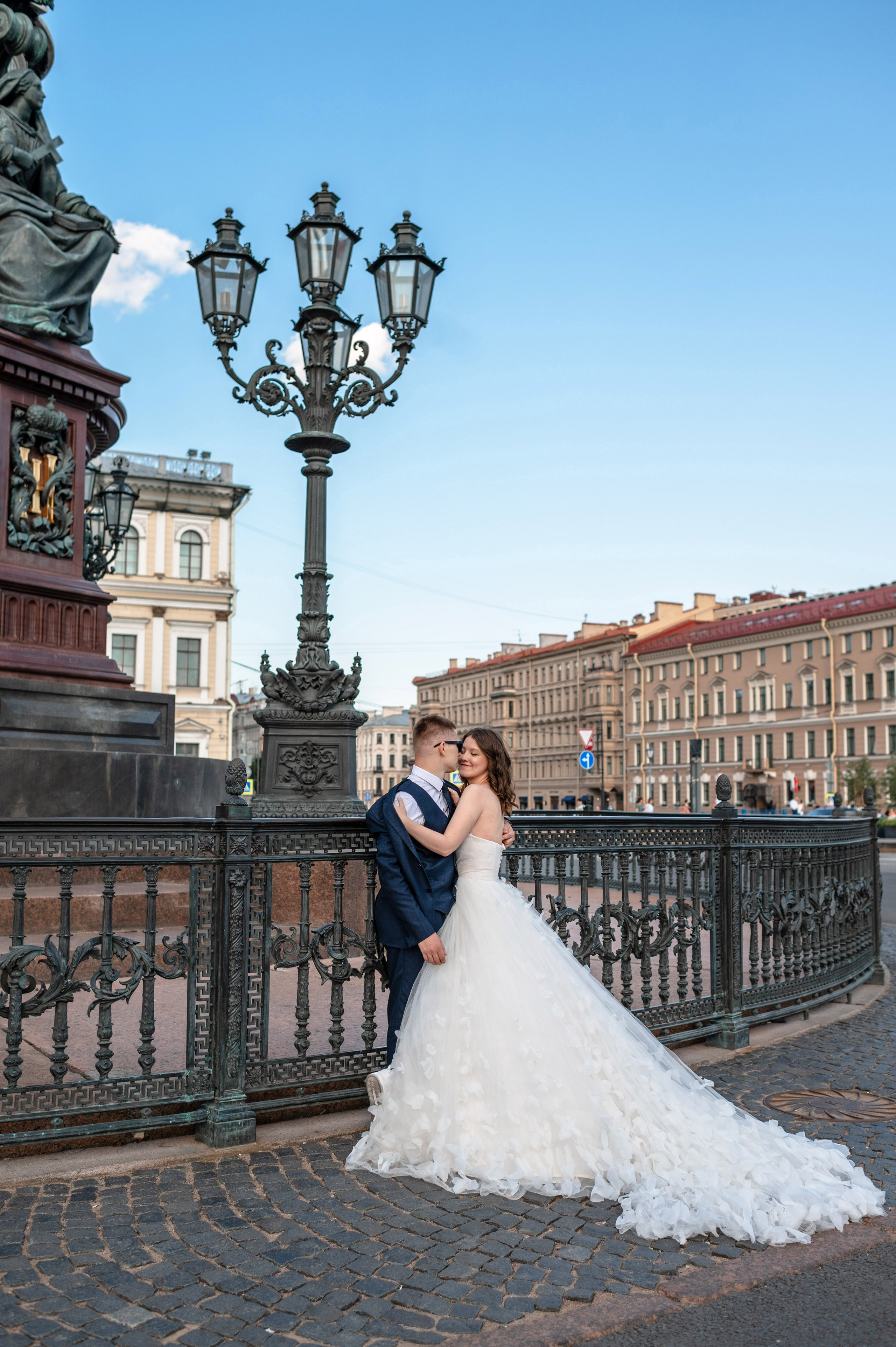 Зажигательная и динамичная свадебная фотосессия Анастасии и Максима. Портретный, семейный и свадебный фотограф в Санкт-Петербурге и в Пушкине Ширяев Денис
