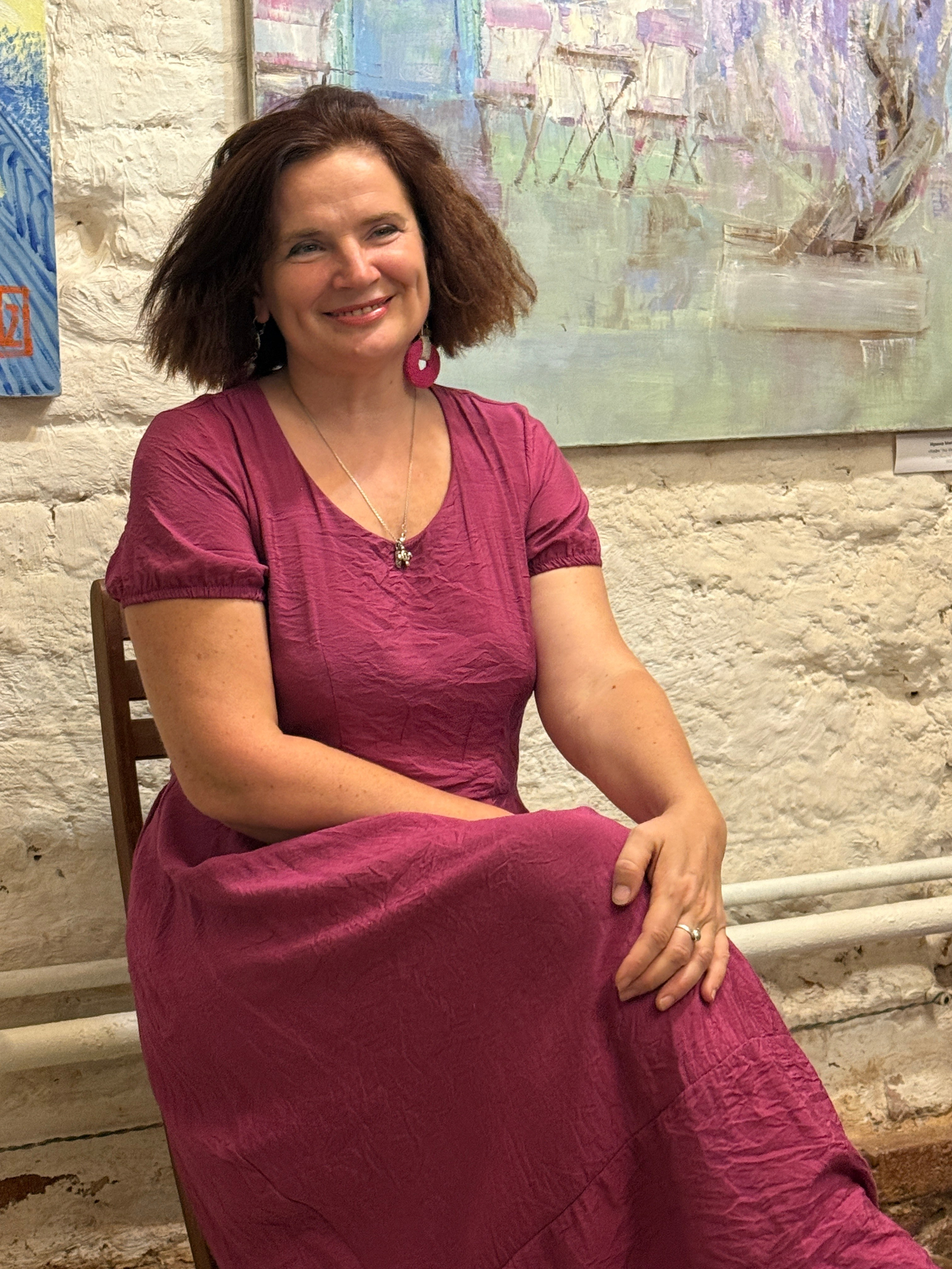 Время летних встреч!. Живописец Ирина Пинская