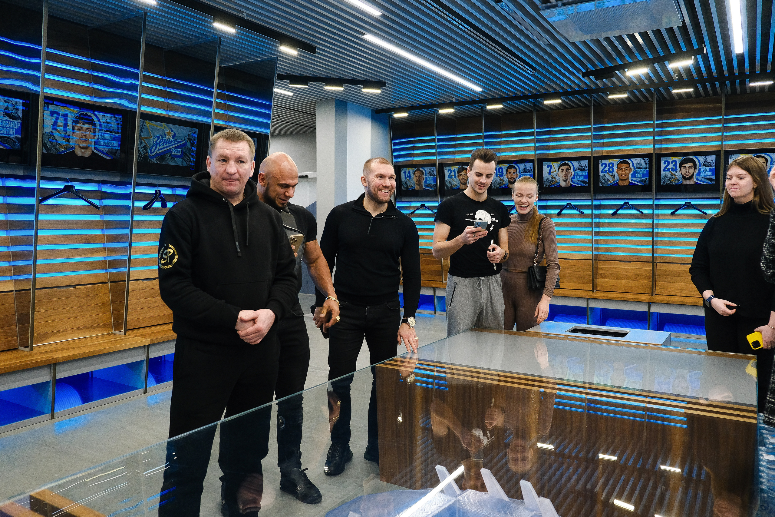 Экскурсия по «Газпром арене». Фотограф Мария Хлебникова Санкт-Петербург Москва