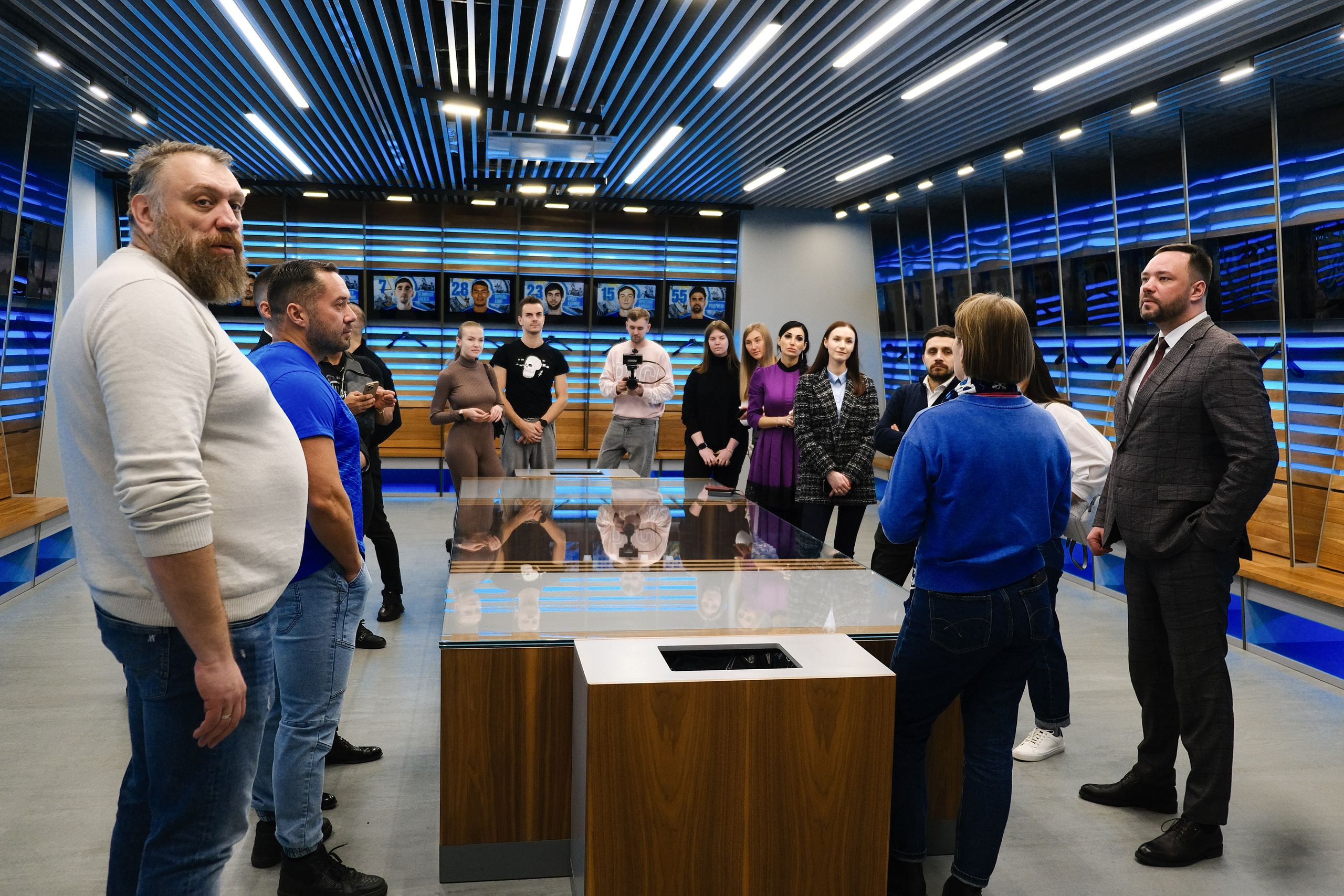 Экскурсия по «Газпром арене». Фотограф Мария Хлебникова Санкт-Петербург Москва