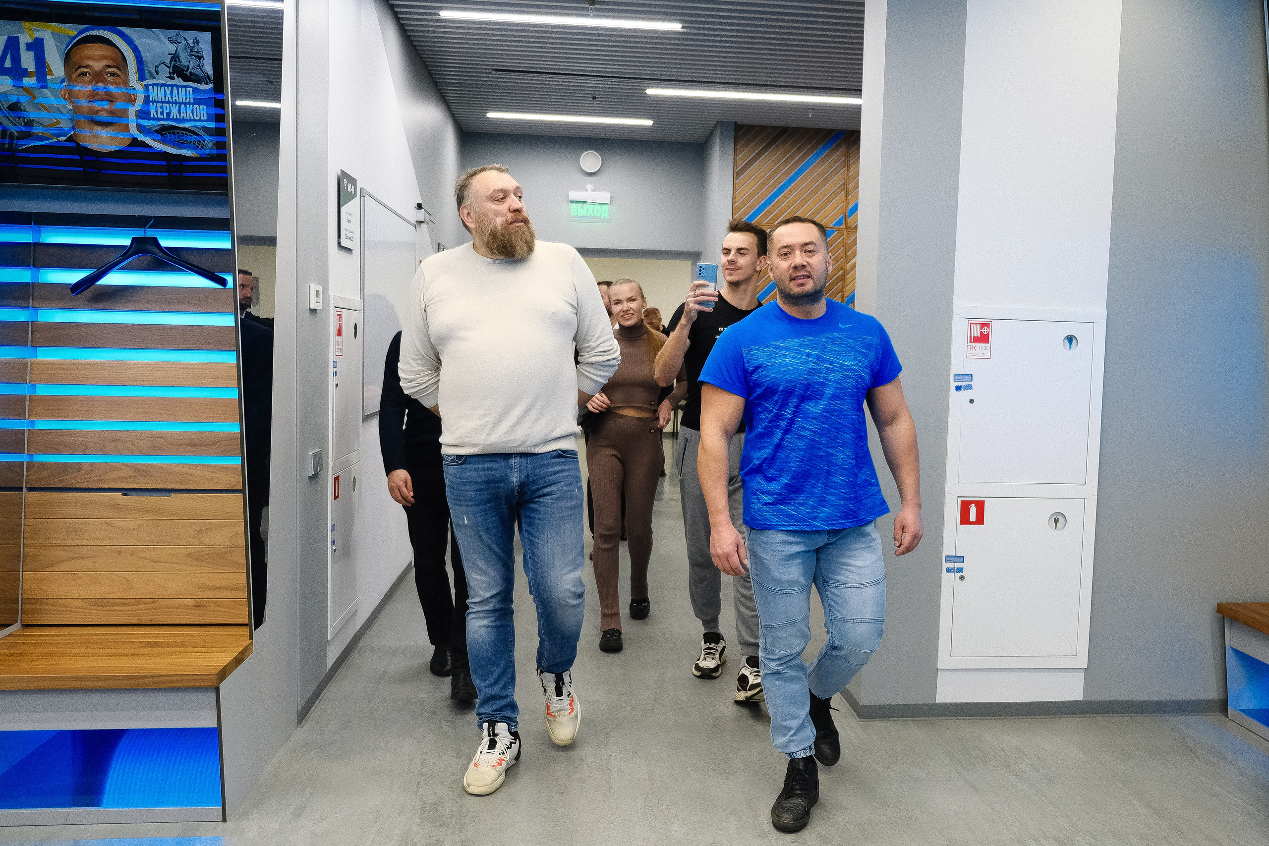 Экскурсия по «Газпром арене». Фотограф Мария Хлебникова Санкт-Петербург Москва