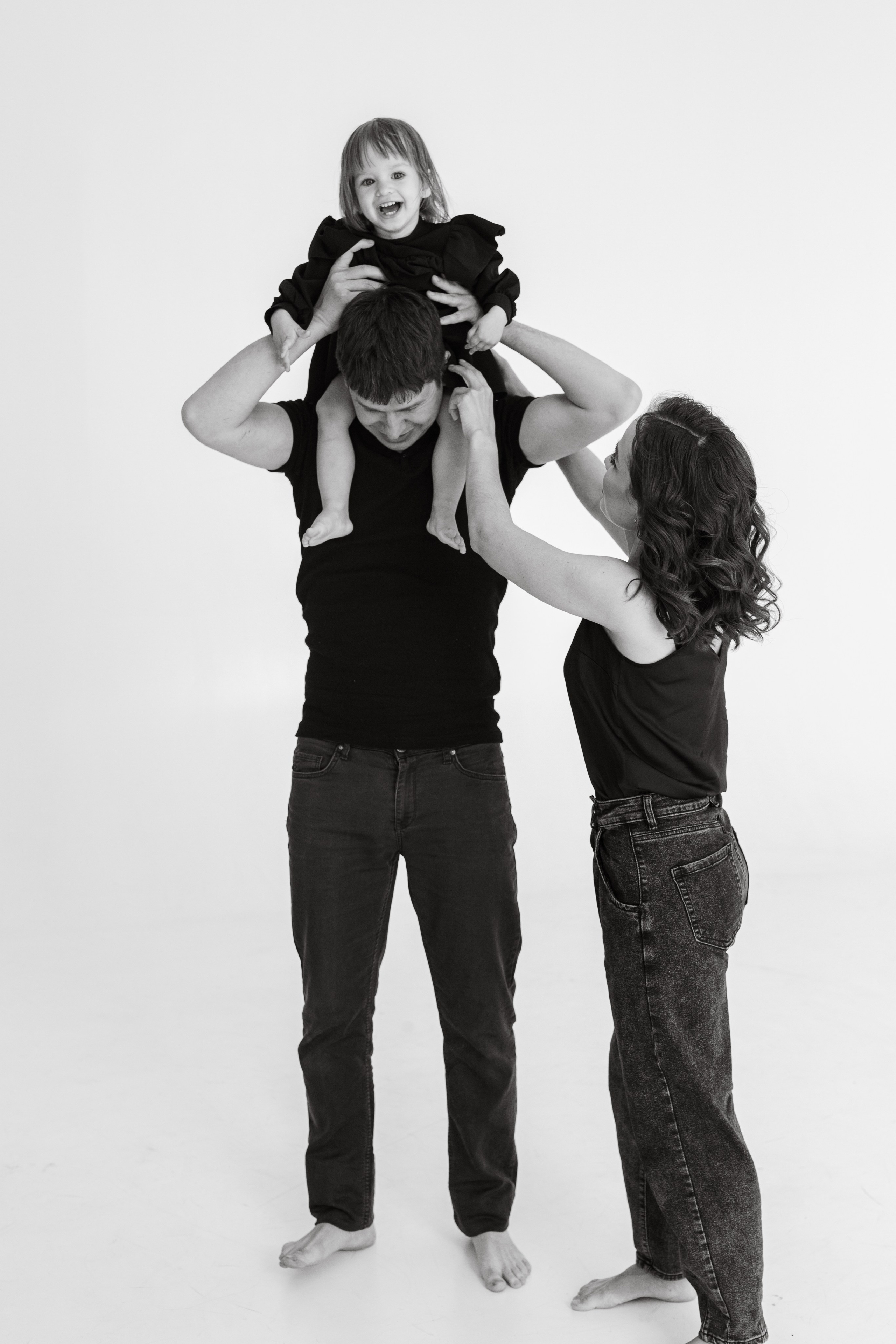 Family in Black. Индивидуальные и семейные съёмки в Уфа Маргарита Истомина