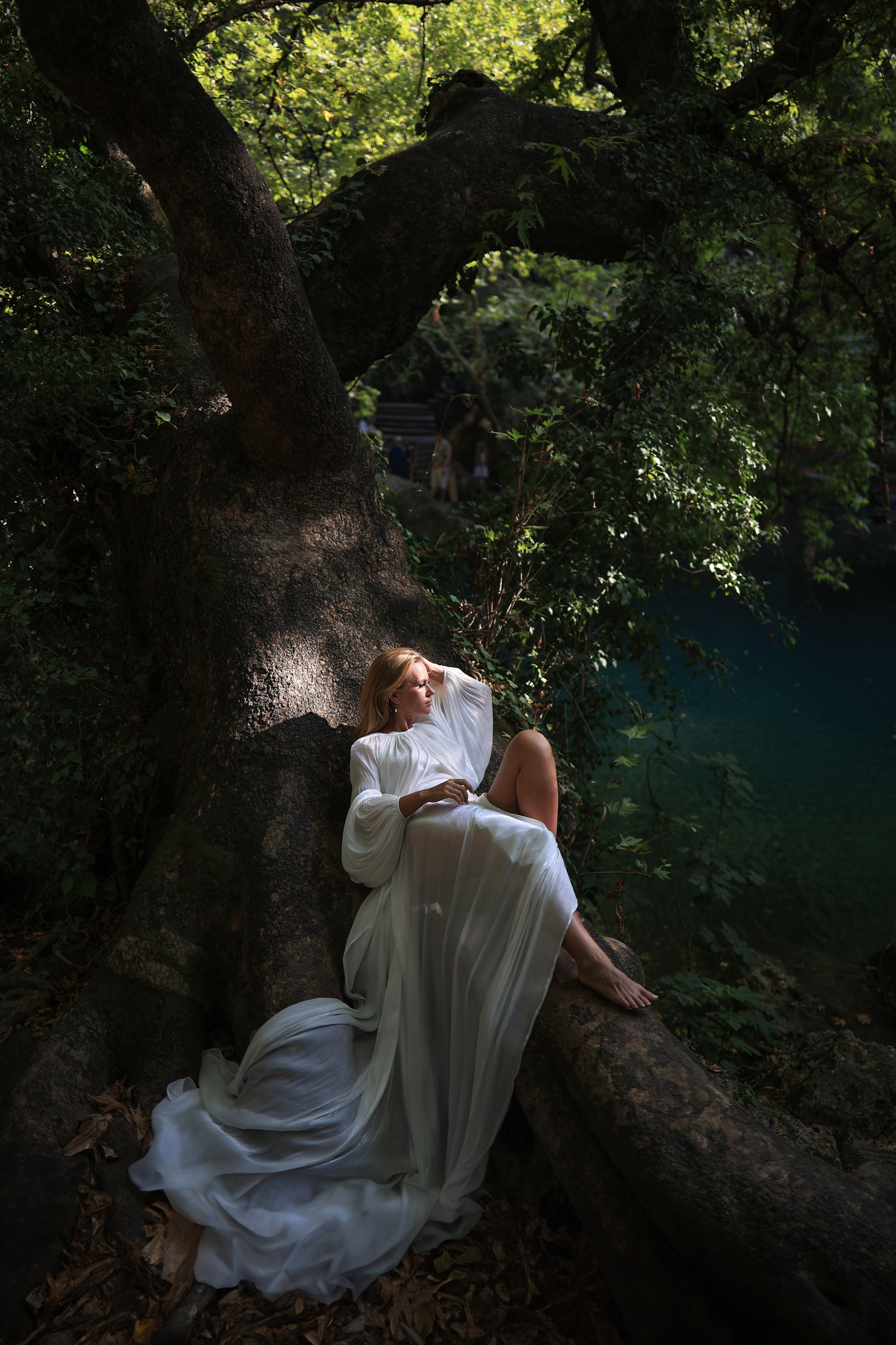 Photoshooting at Kurshunlu waterfall