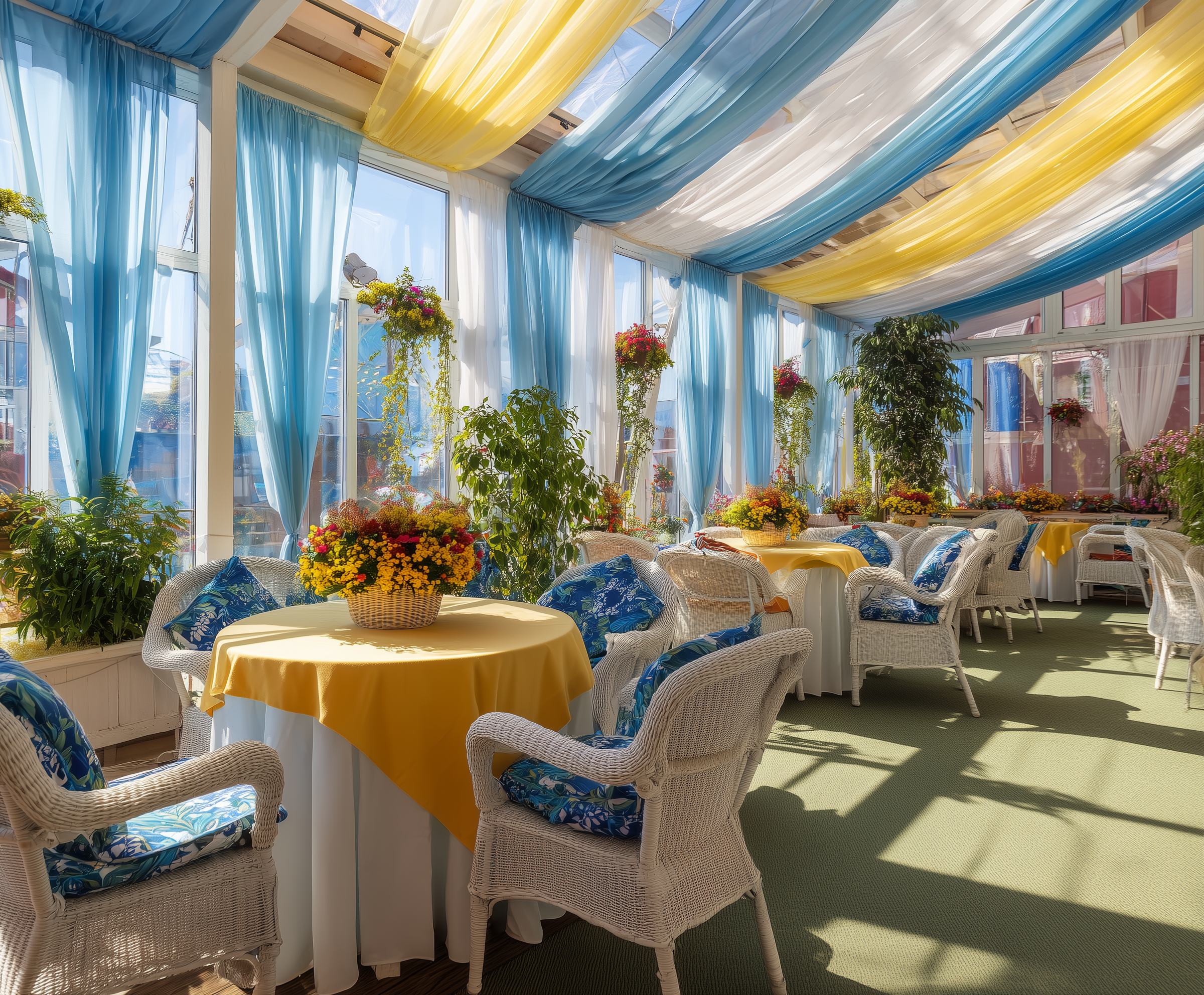 Разработка концепции декора для ресторана Tutto Bene для Шакировой Юлии. Главная