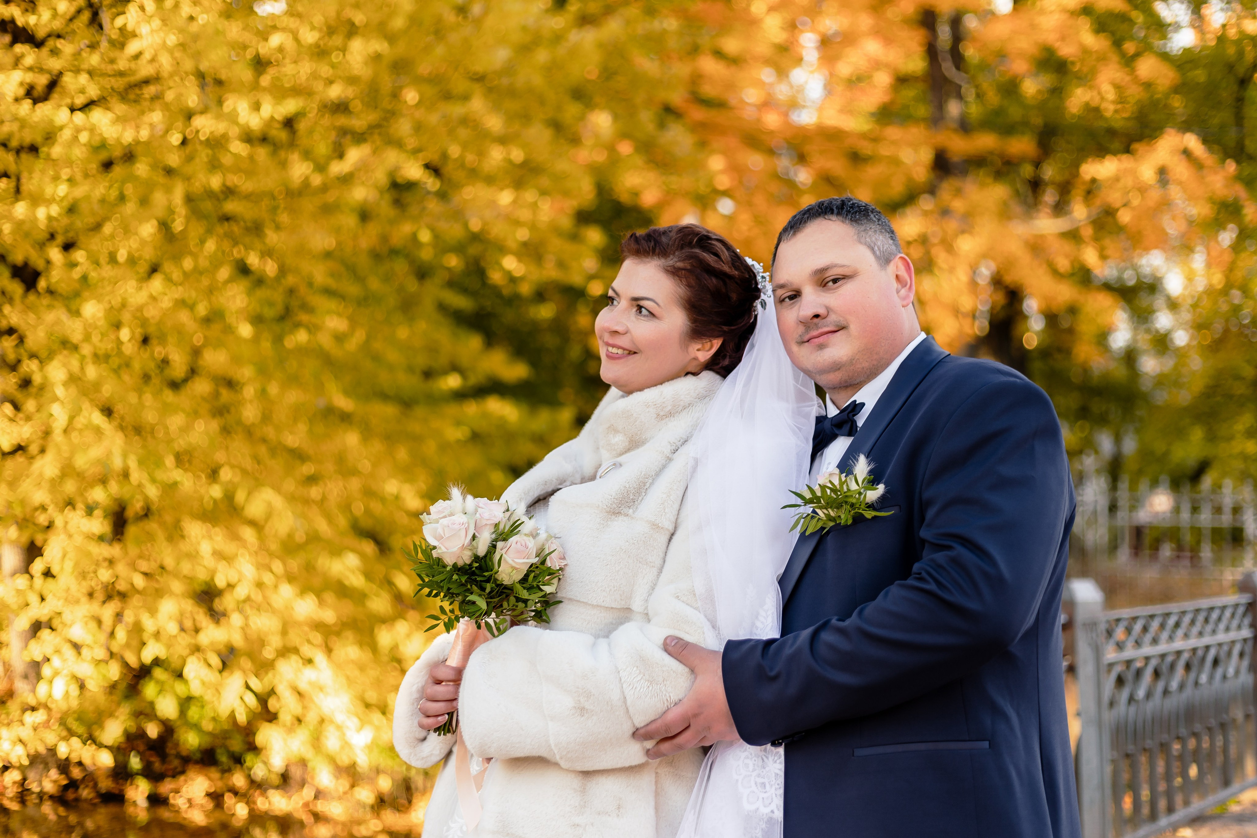 Идеи для свадебной осенней фотосессии