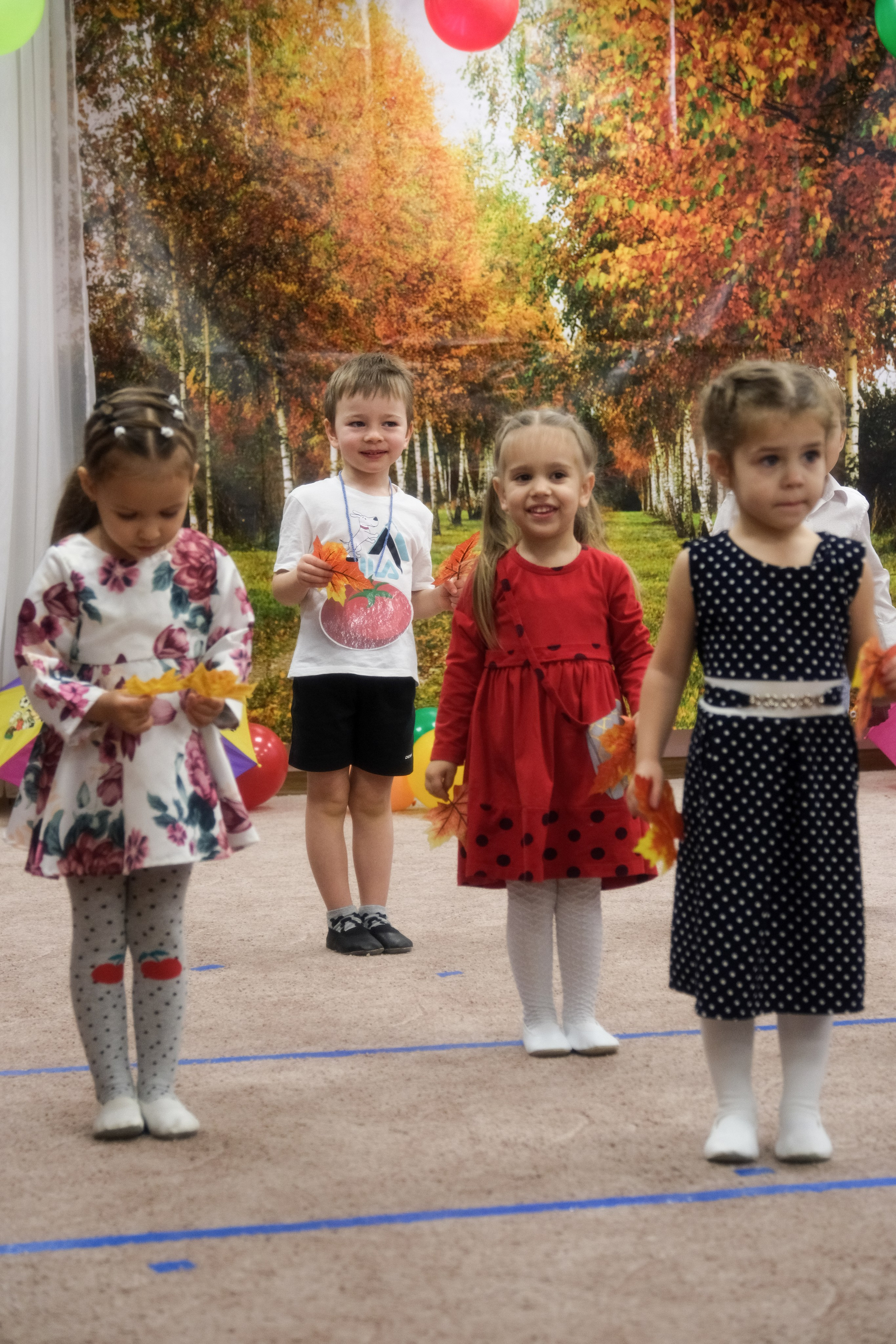 Праздник осени в детском саду. Семейный фотограф в Москве Кондрашова Ирина