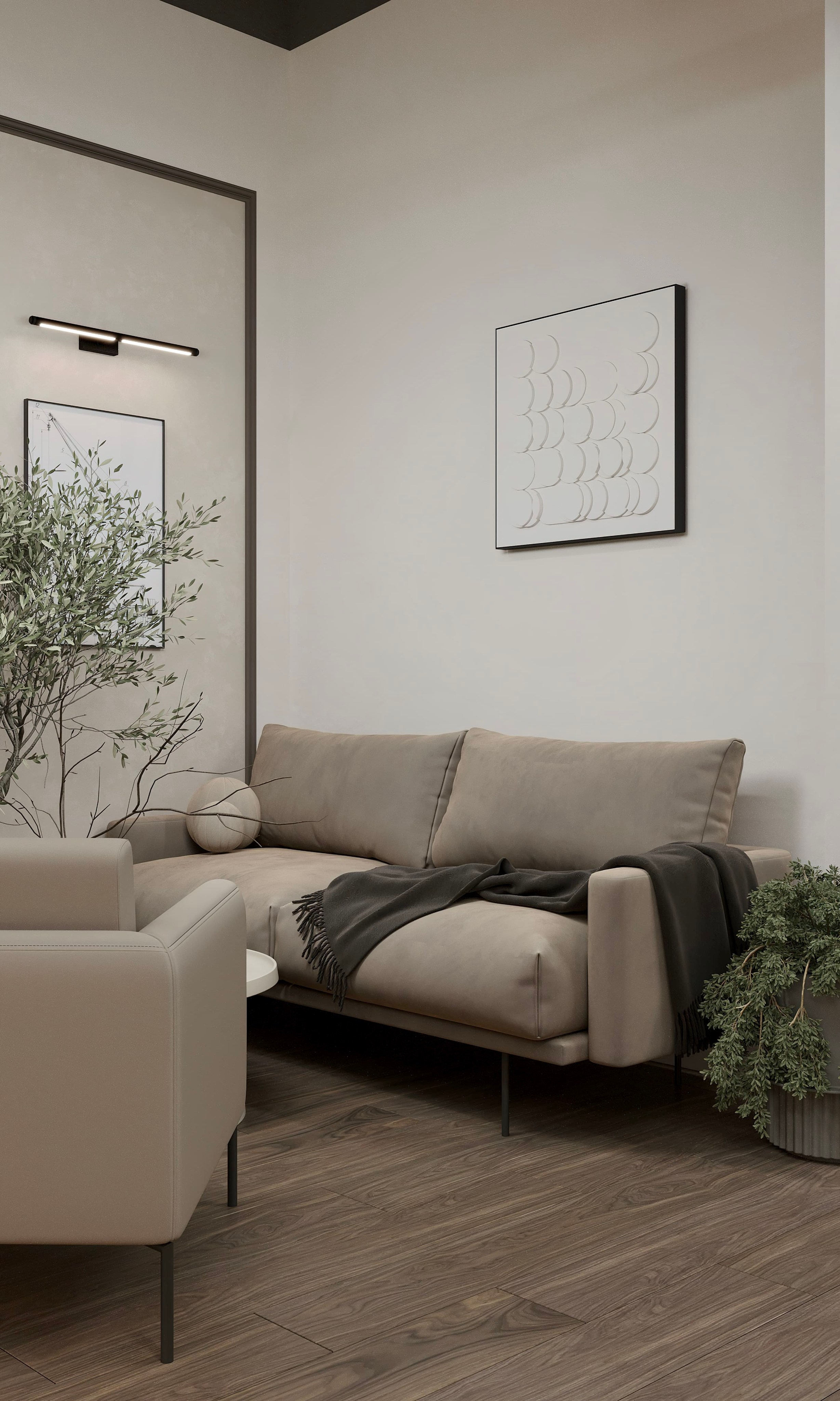 Офис 264 м², БЦ «Останкино». 3D Визуализация интерьера