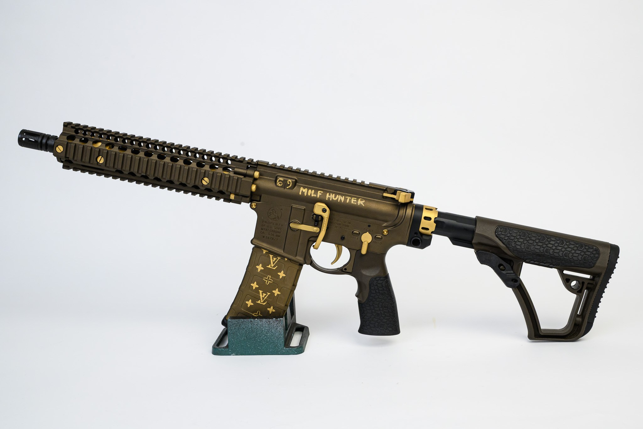 Покраска краской Cerakote. Страйкбольная мастерская Бигич Воркшоп