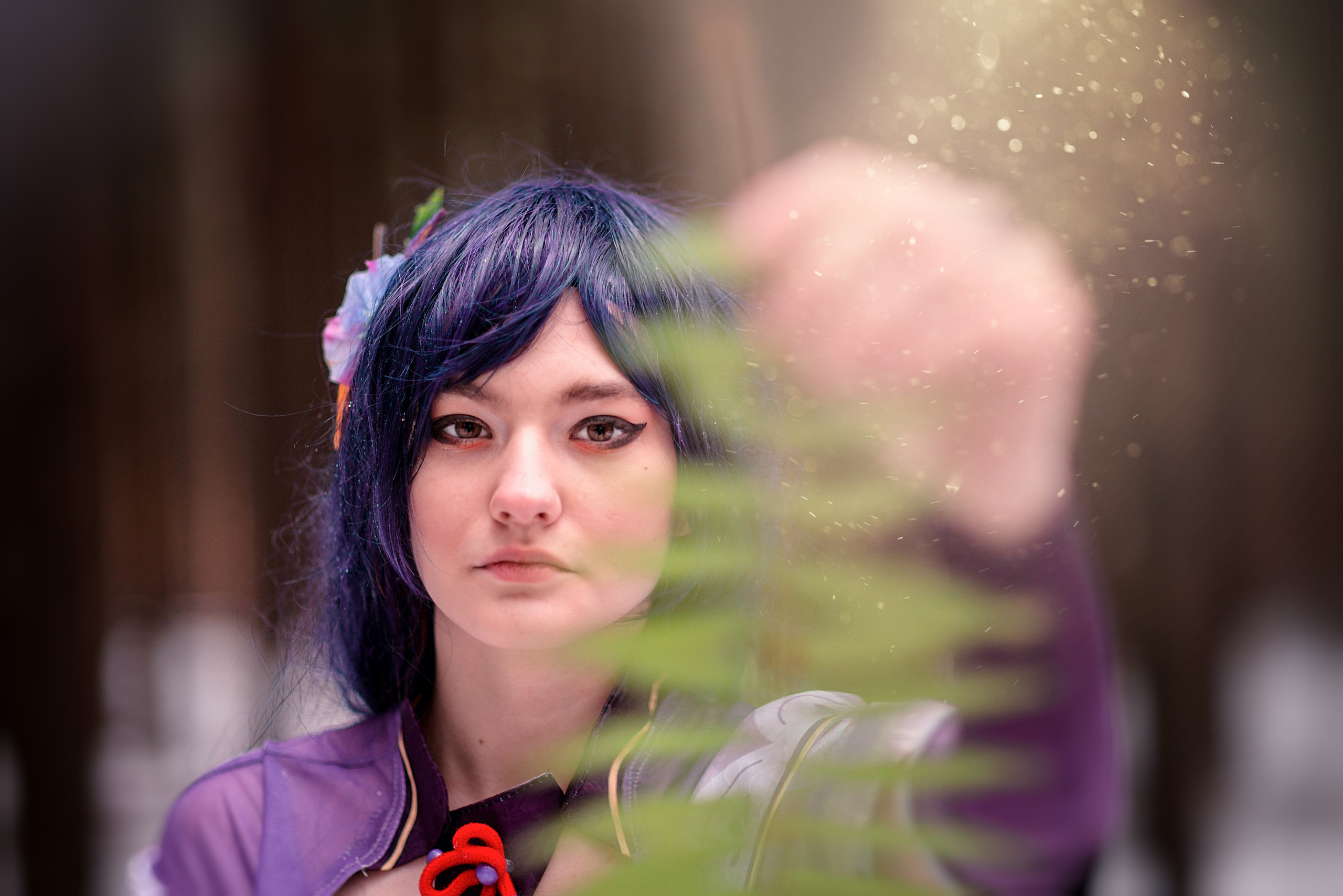 Аниме в зимнем лесу. Фотограф Москва — Серпухов — Таруса Ольга Кокеткина