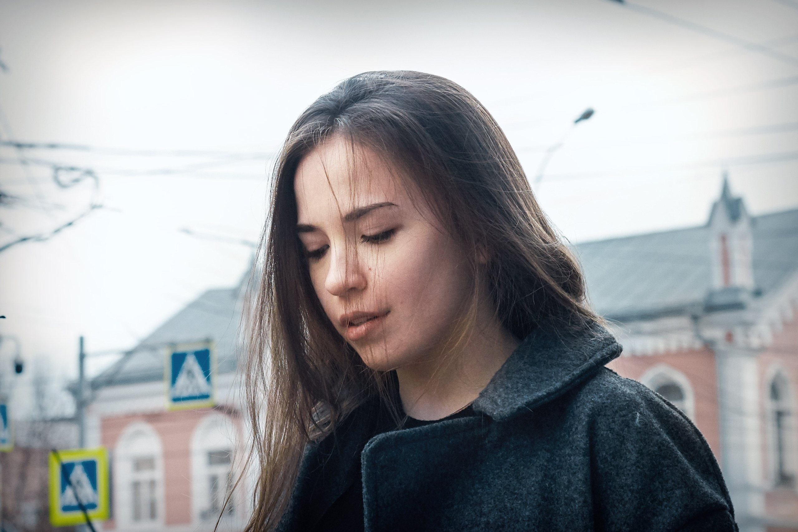 Фотосессия девушки в Самаре с макияжем и одеждой