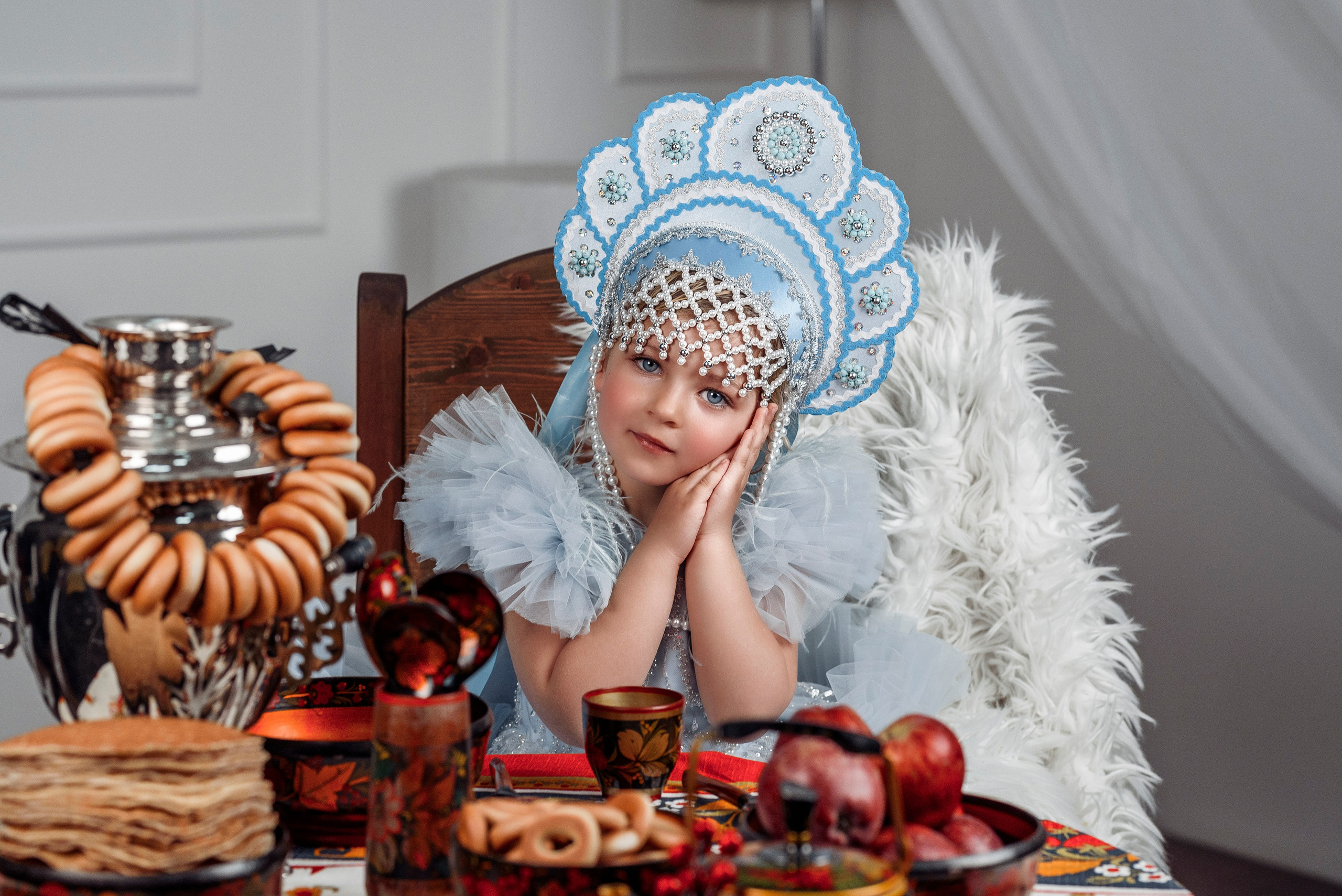 Фотопроект «Масленица». Детский студийный фотограф Сочи