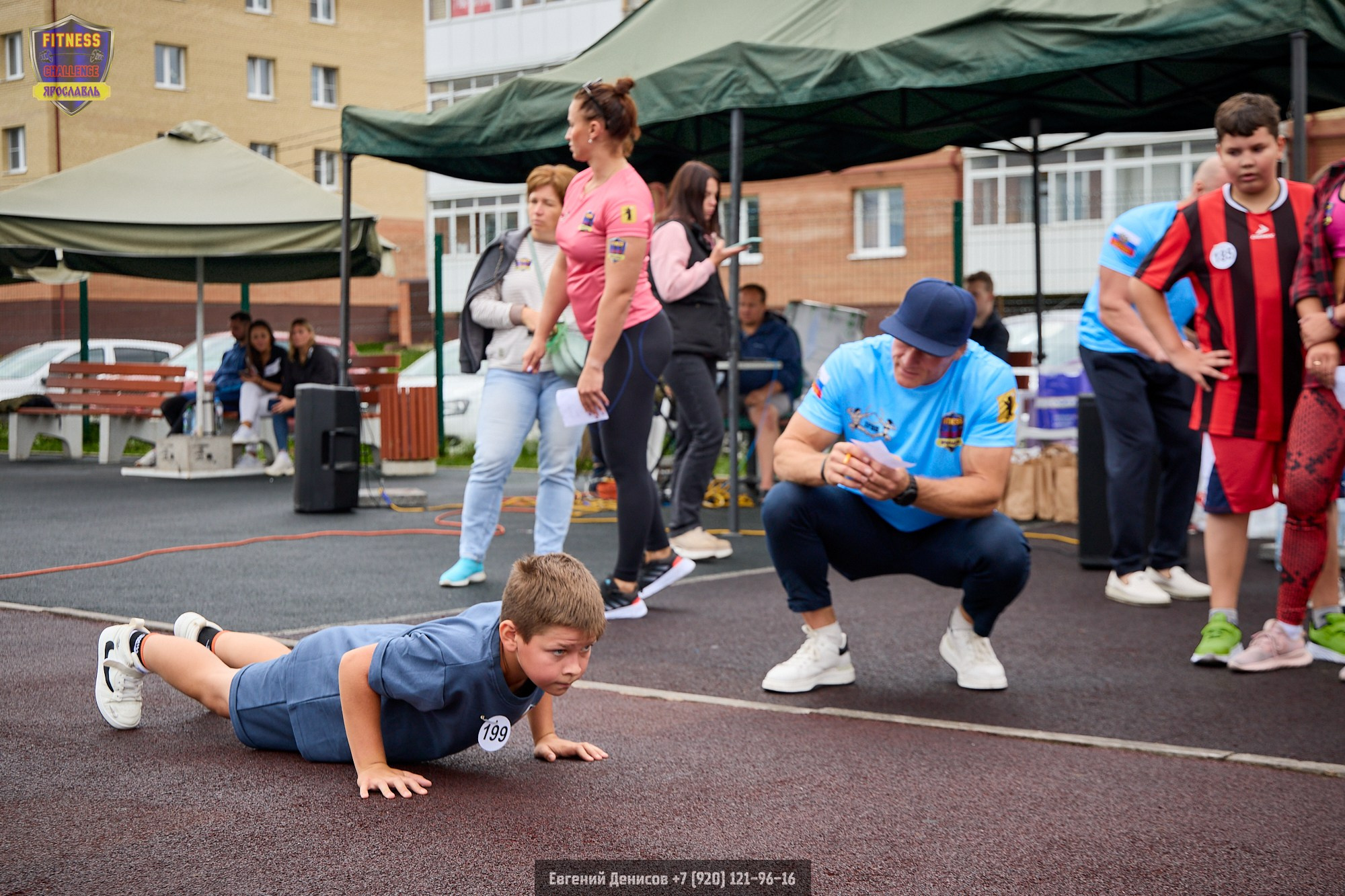 Fitness Challenge Битва на Стрелке. Портретный фотограф Евгений Денисов