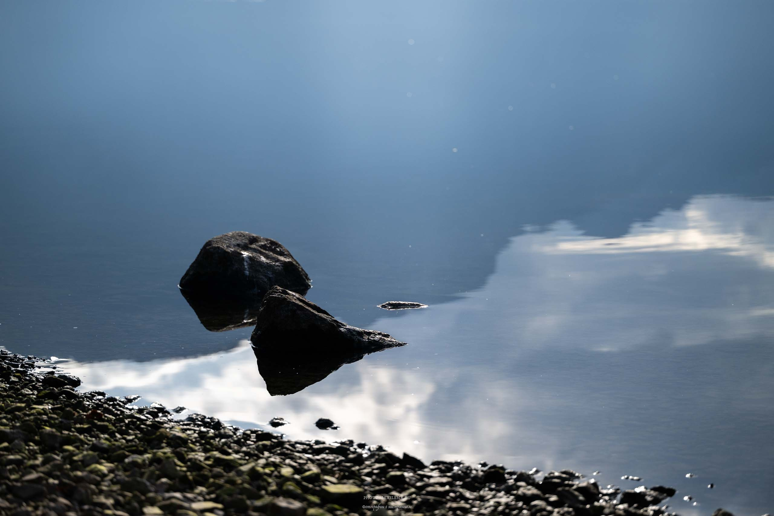 Озеро Идро-маленькая жемчужина. Авторские стильные фотокартины