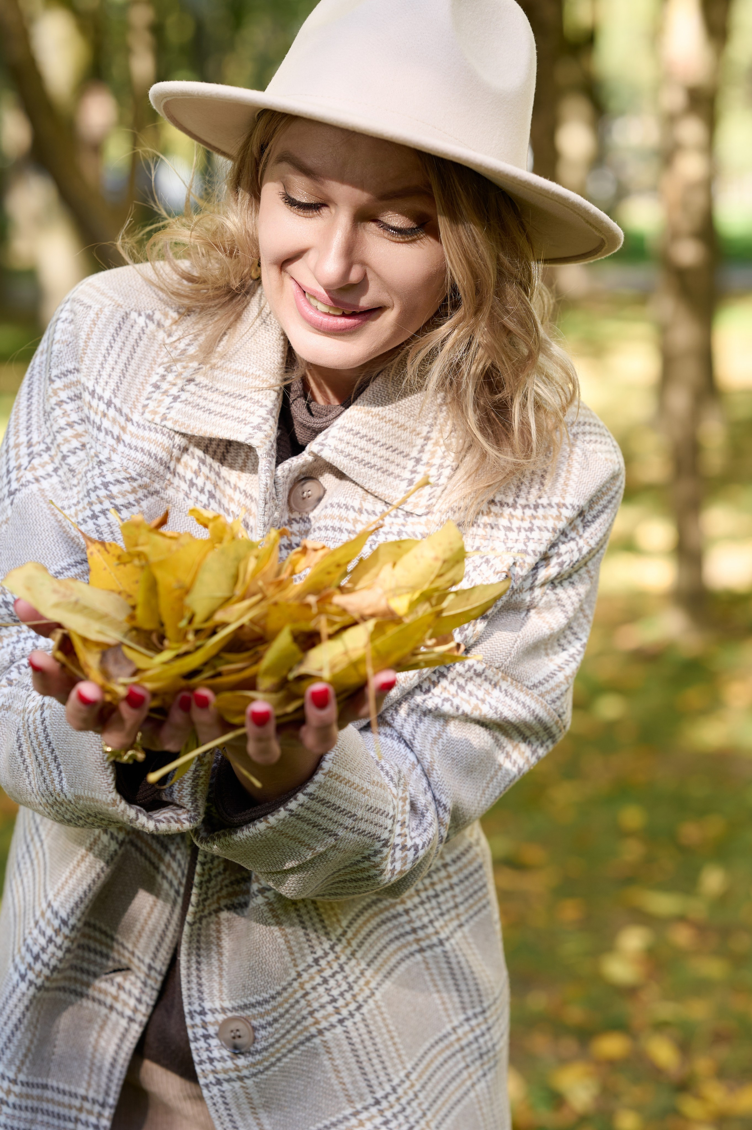 Фотосессия с Татьяной в осеннем парке. Портретный фотограф в Краснодаре Евгений Карпов