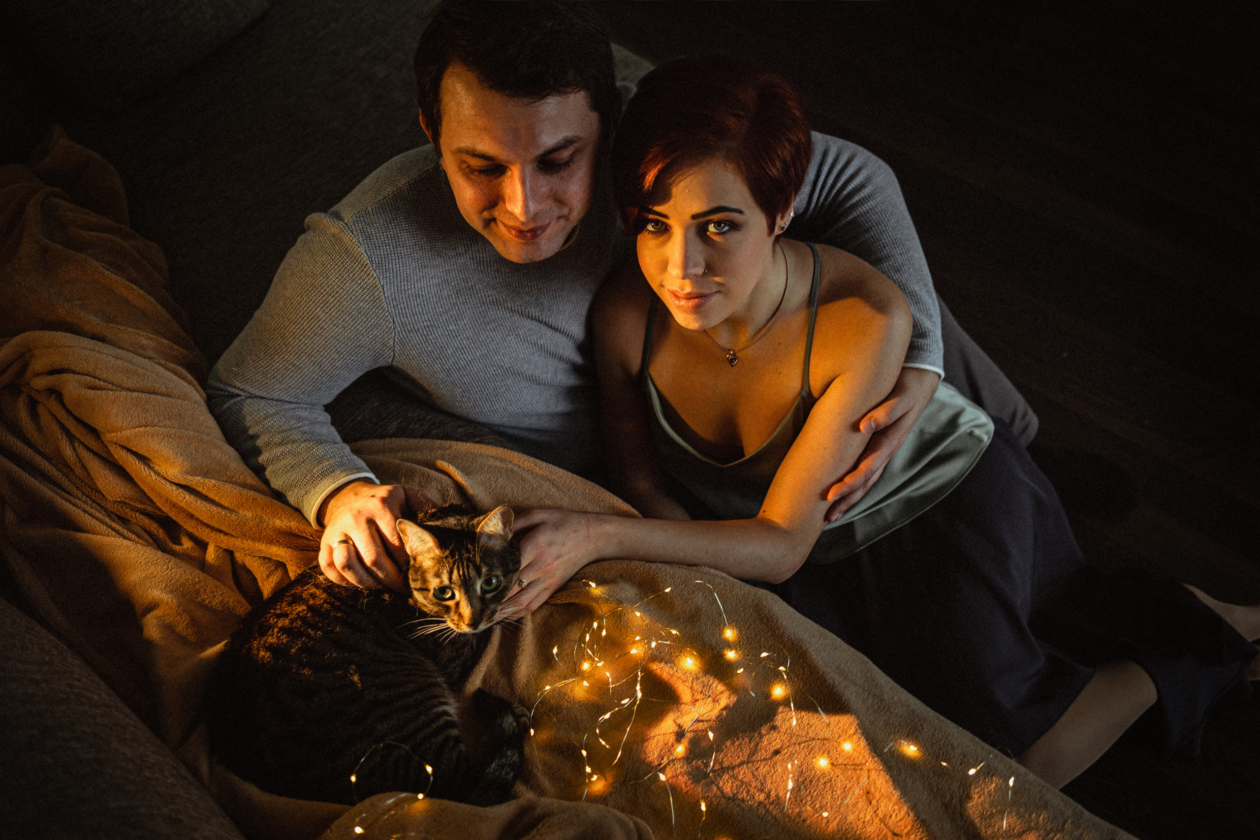 Фотосессия котика Чили и его семьи