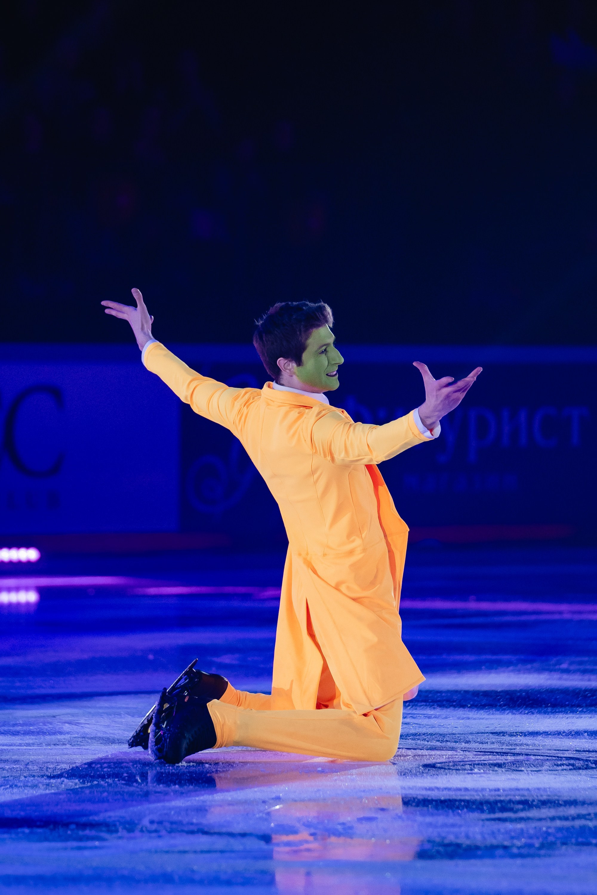 Шоу «Чемпионы на льду» в Новосибирске. Воробьева Ксения — Спортивный и танцевальный фотограф Новосибирск