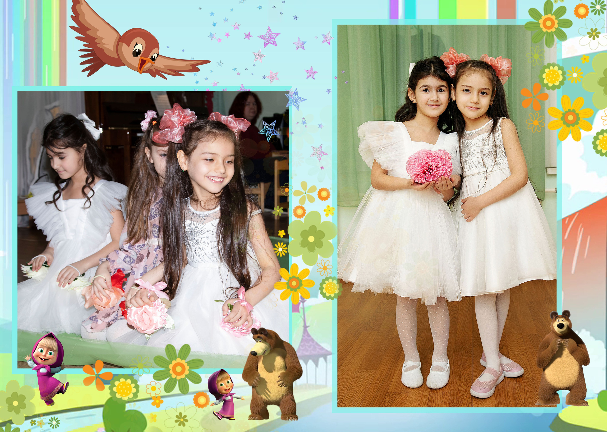 Маша и медведь. Семейный и детский фотограф в Санкт-Петербург. Natalia Fadel