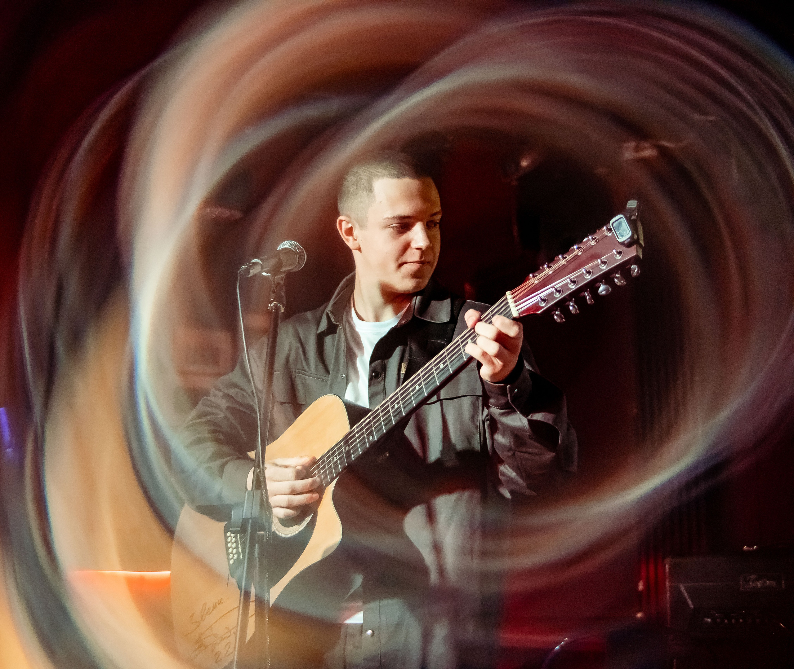 Репортажные фотографии творческого вечера Такие дела, Панда