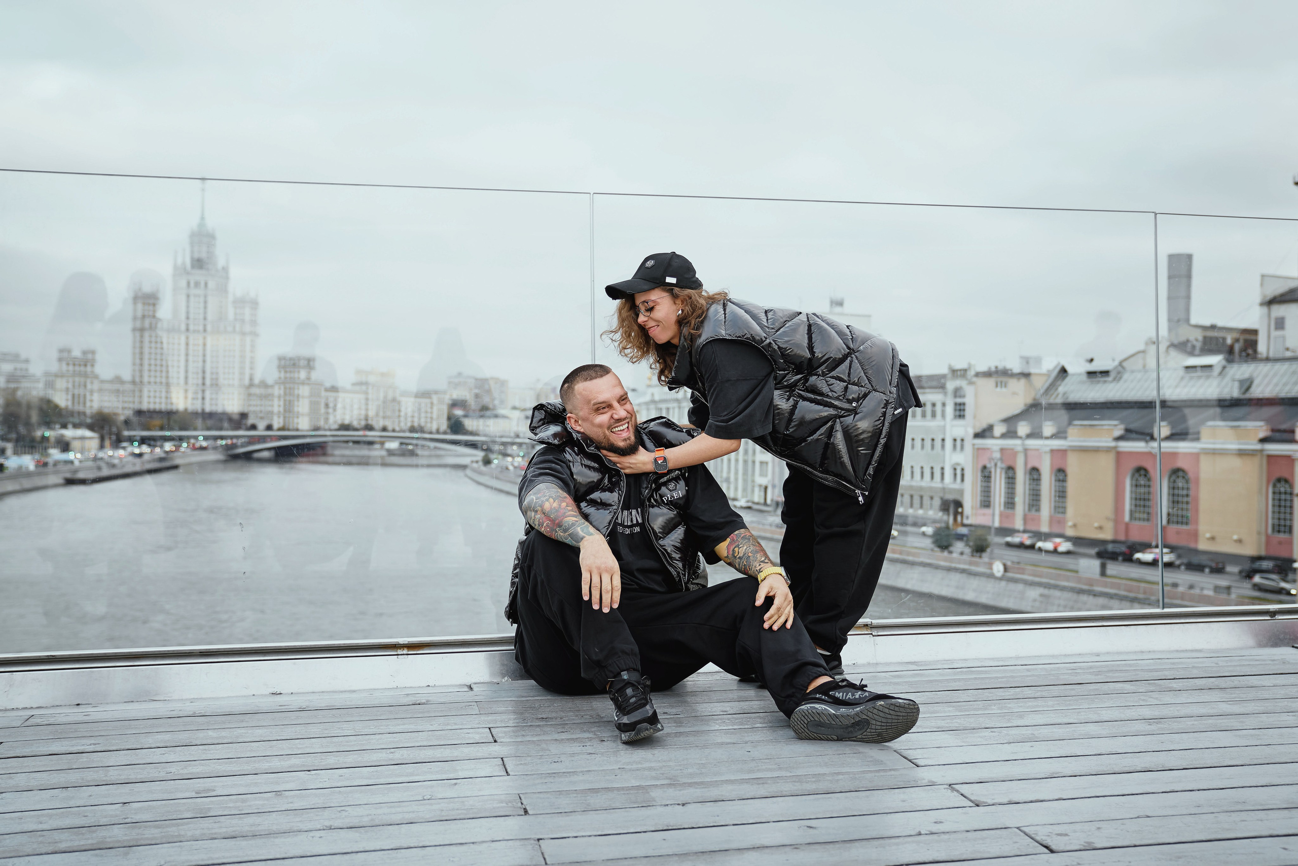 Фотосессия на Красной площади, в парке Зарядье и ГУМ